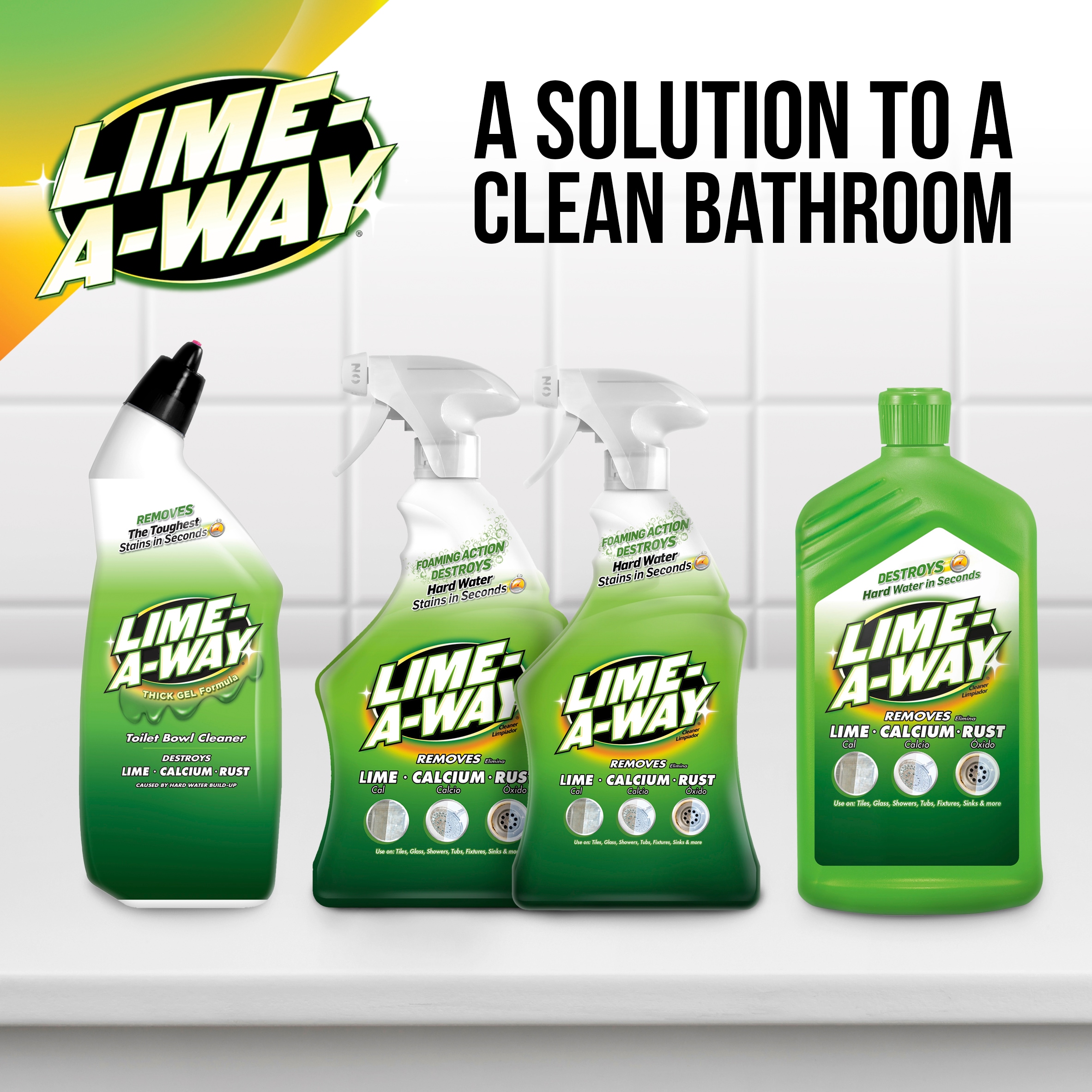 Lime-A-Way 32 oz. Hard Water Stain Cleaner 51700-87104 - The Home