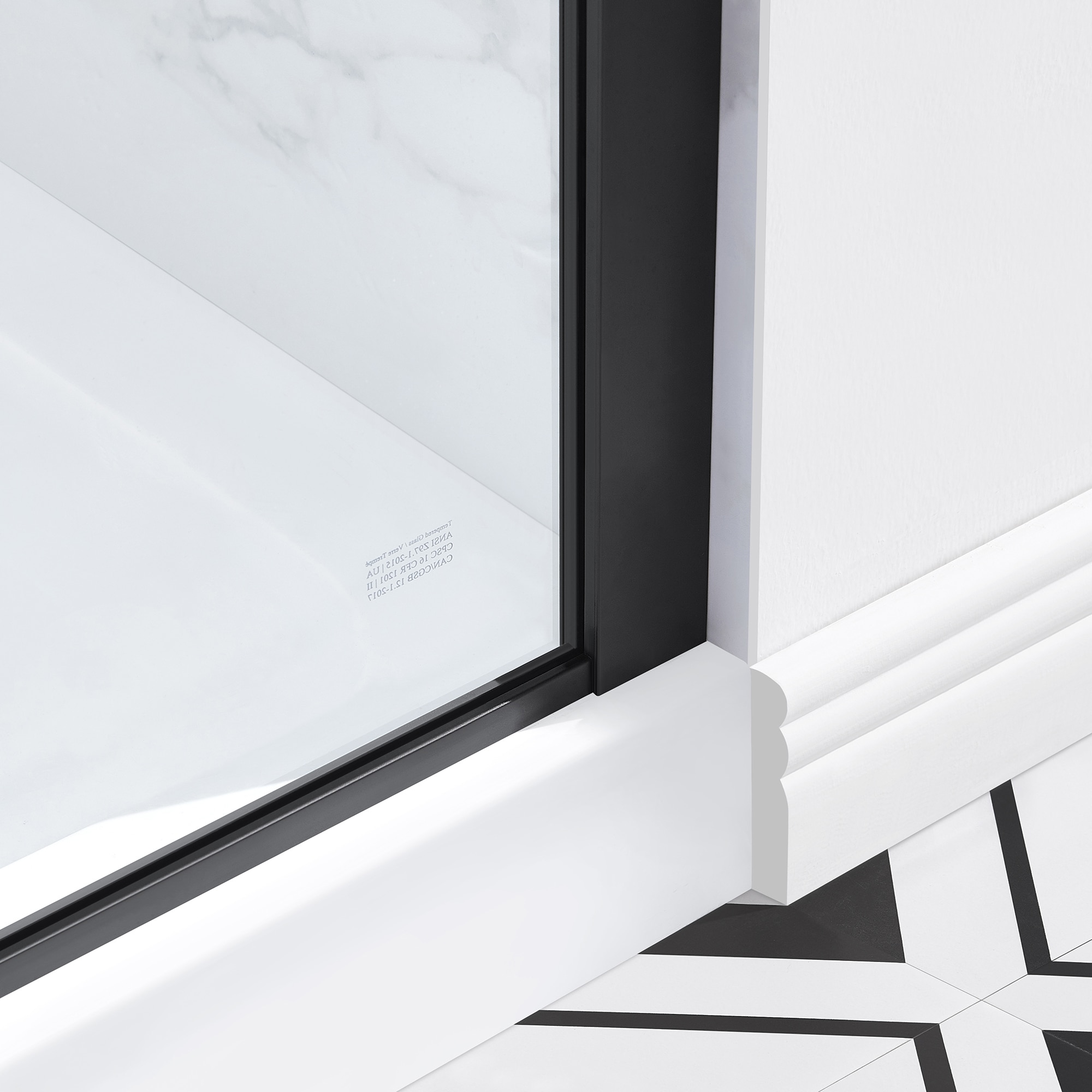 allen + roth WILMER-60GP-BG Shower-Doors - View #11