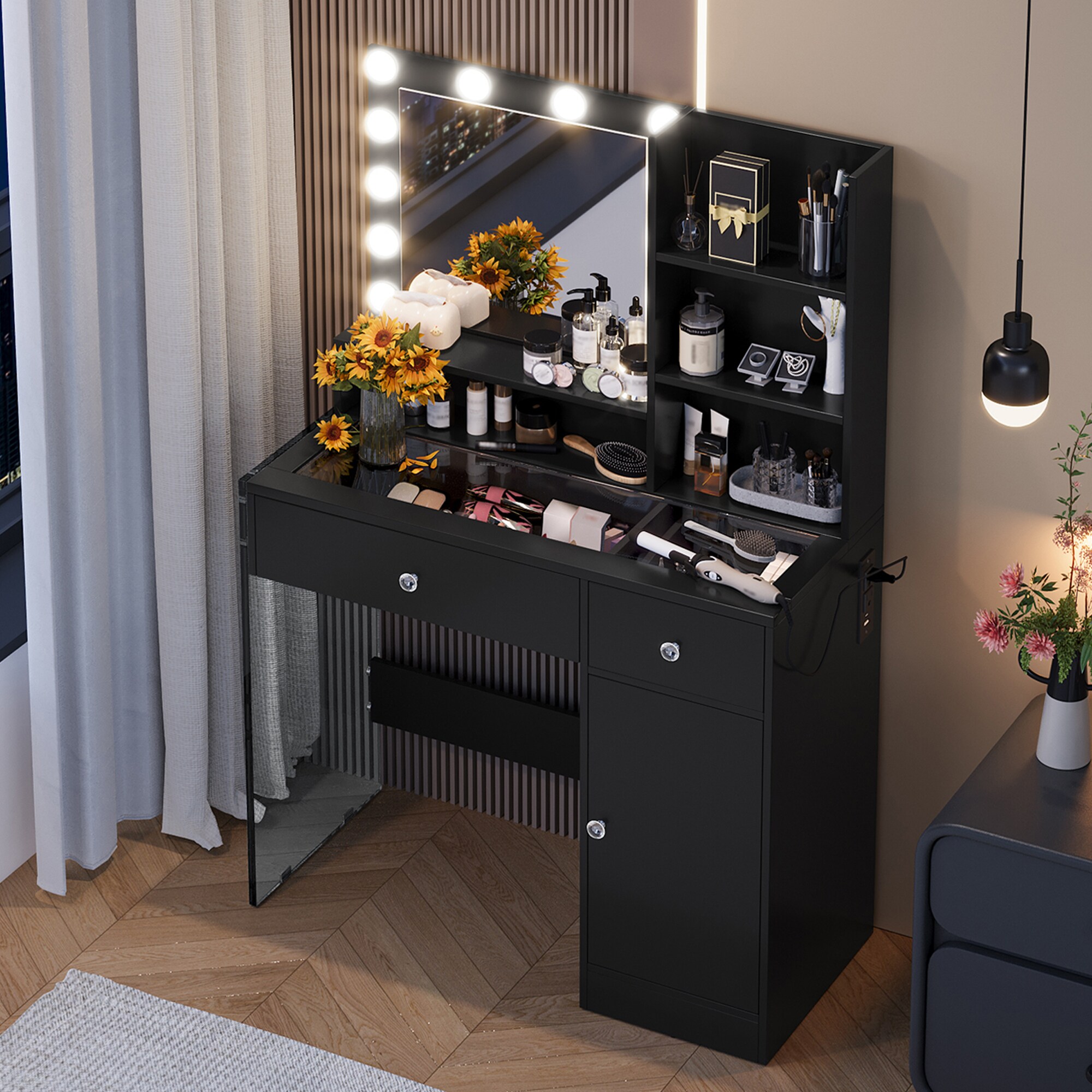 ModernLuxe N704P281506B Bedroom-Vanities - View #9