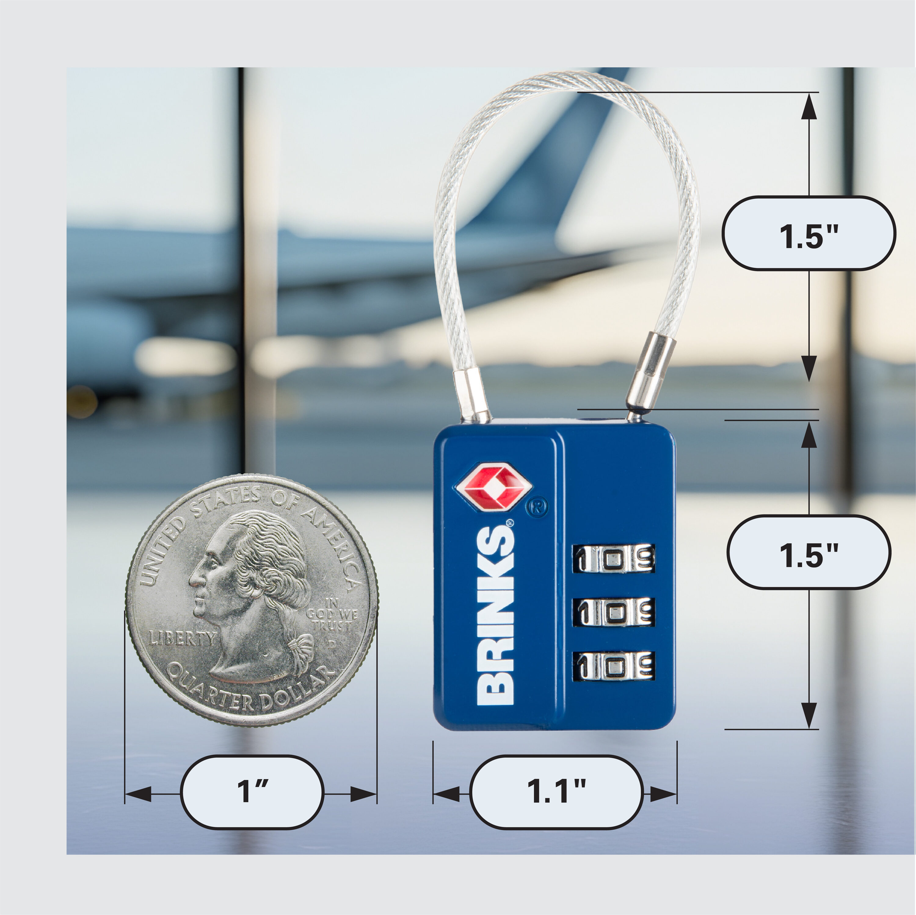 Brinks 175-25209 Padlocks-Locks-Cables - View #3