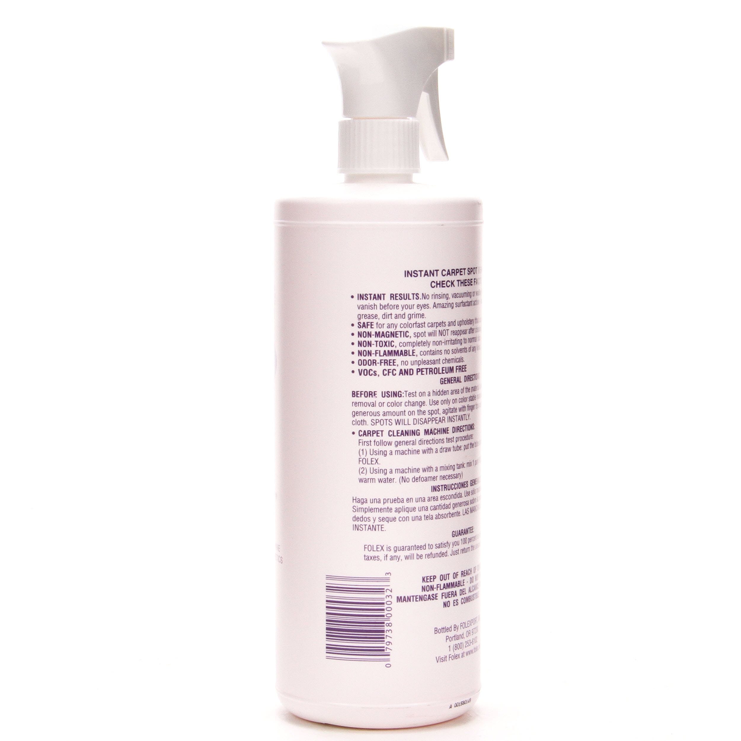 FOLEX Spot Remover Spray in the Carpet 