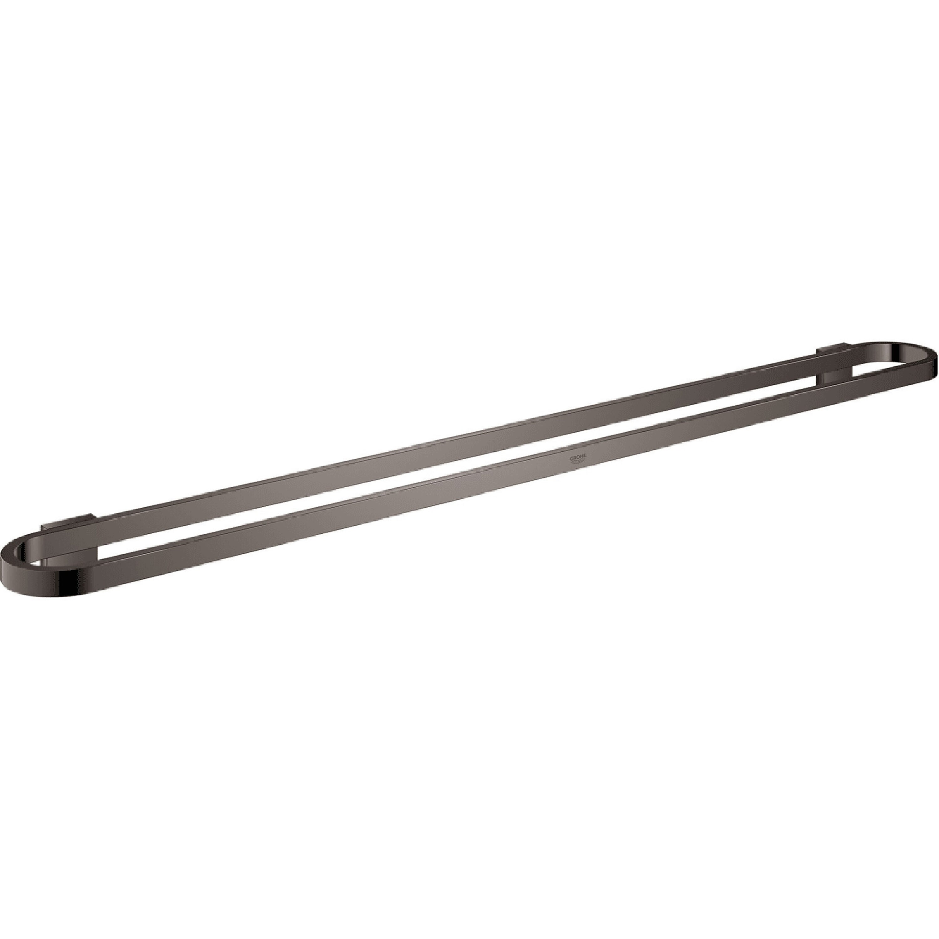GROHE 41058A00 Selection 31-in Hard Graphite Wall mount Single Towel Bar