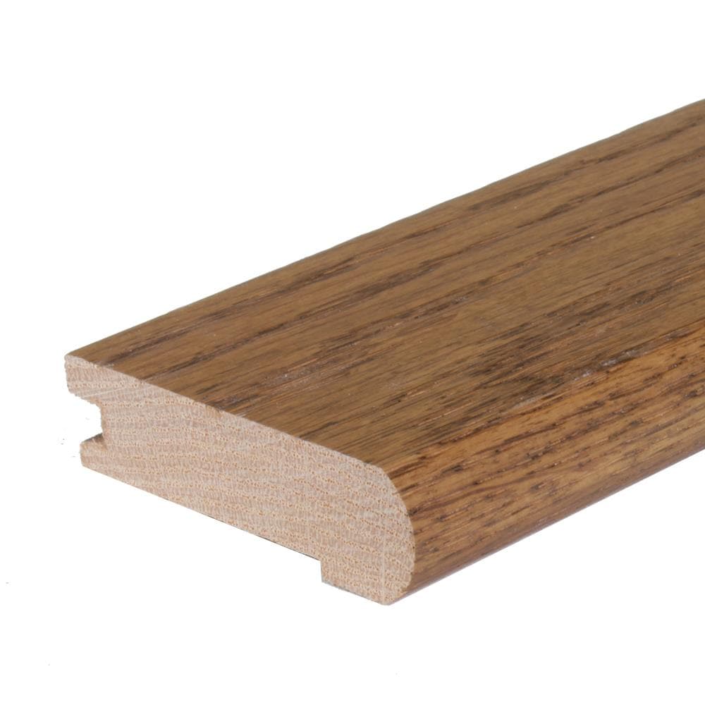 Flexco 954157 Solid Wood Stair Nose 2.75-in x 78-in x 0.75-in French Oak Vermella Prefinished Wood Oak Flush Stair Nosing