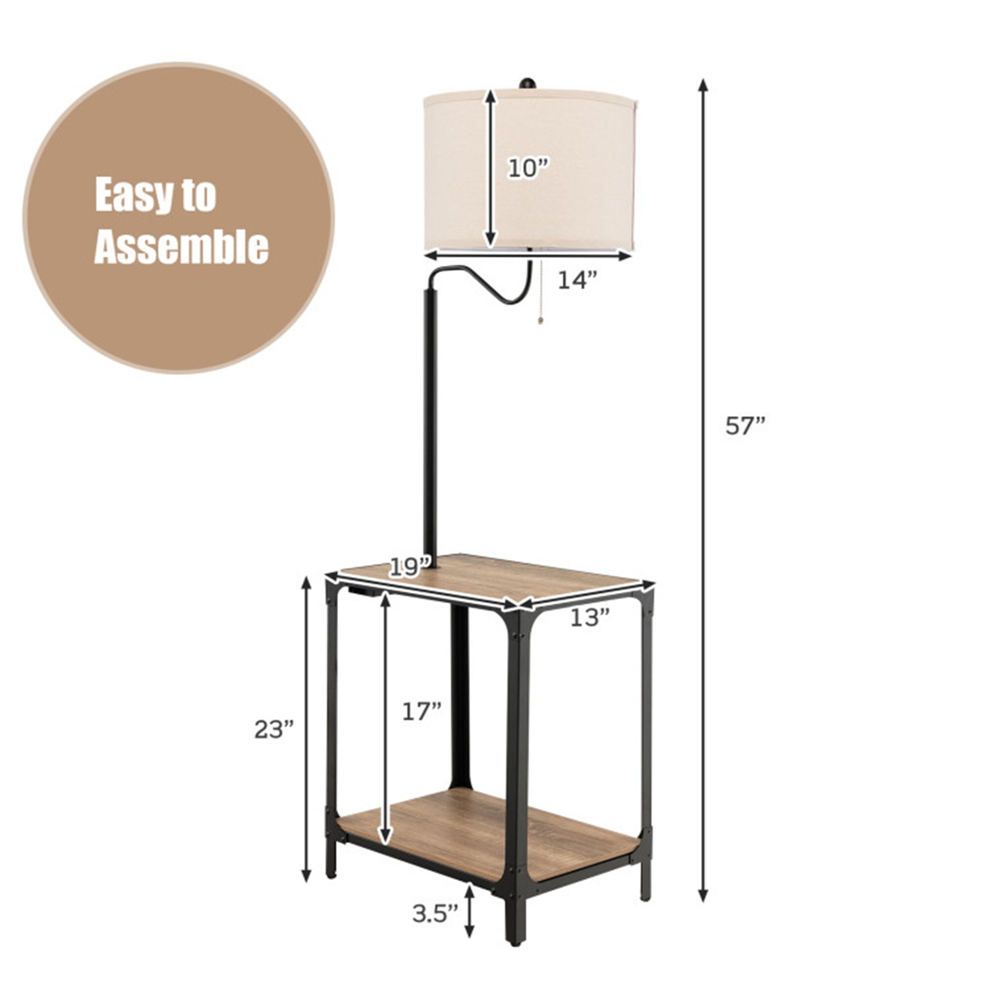 BABOOM BOM-10011US-OR floorlamps - View #3