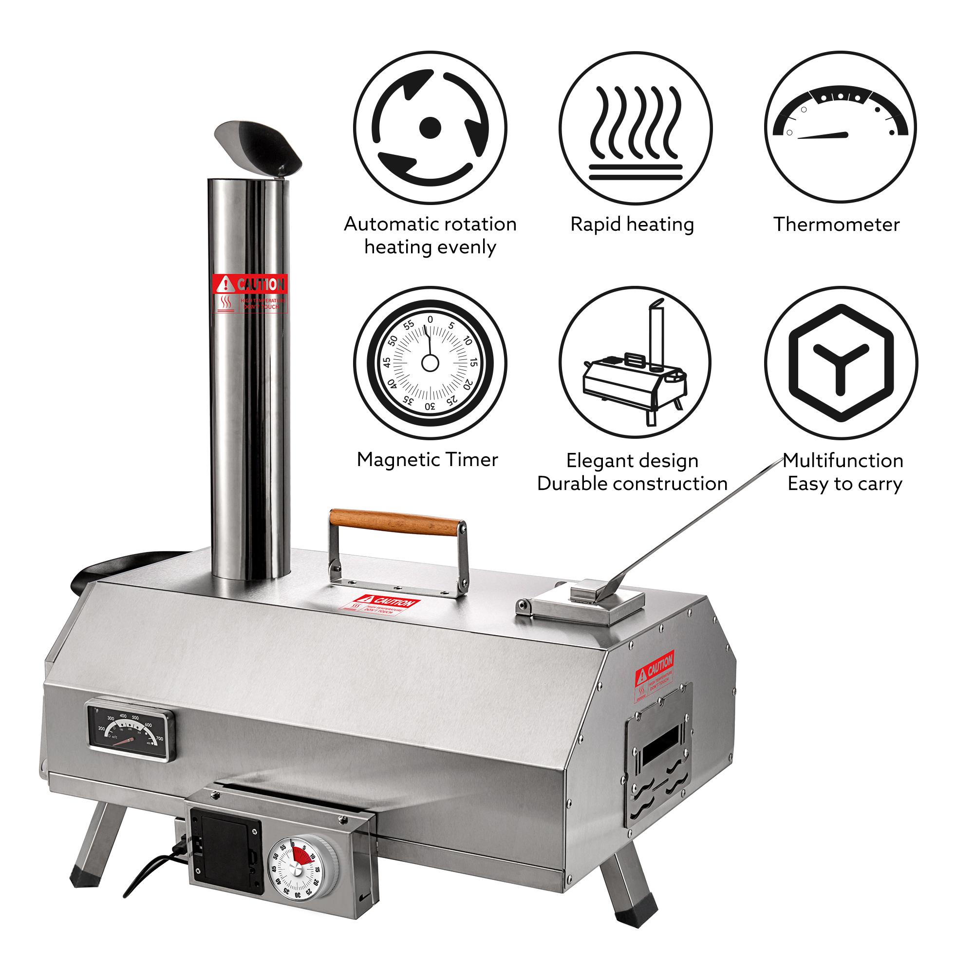 BABOOM BOM-6133362-OR Outdoor-Pizza-Ovens - View #10