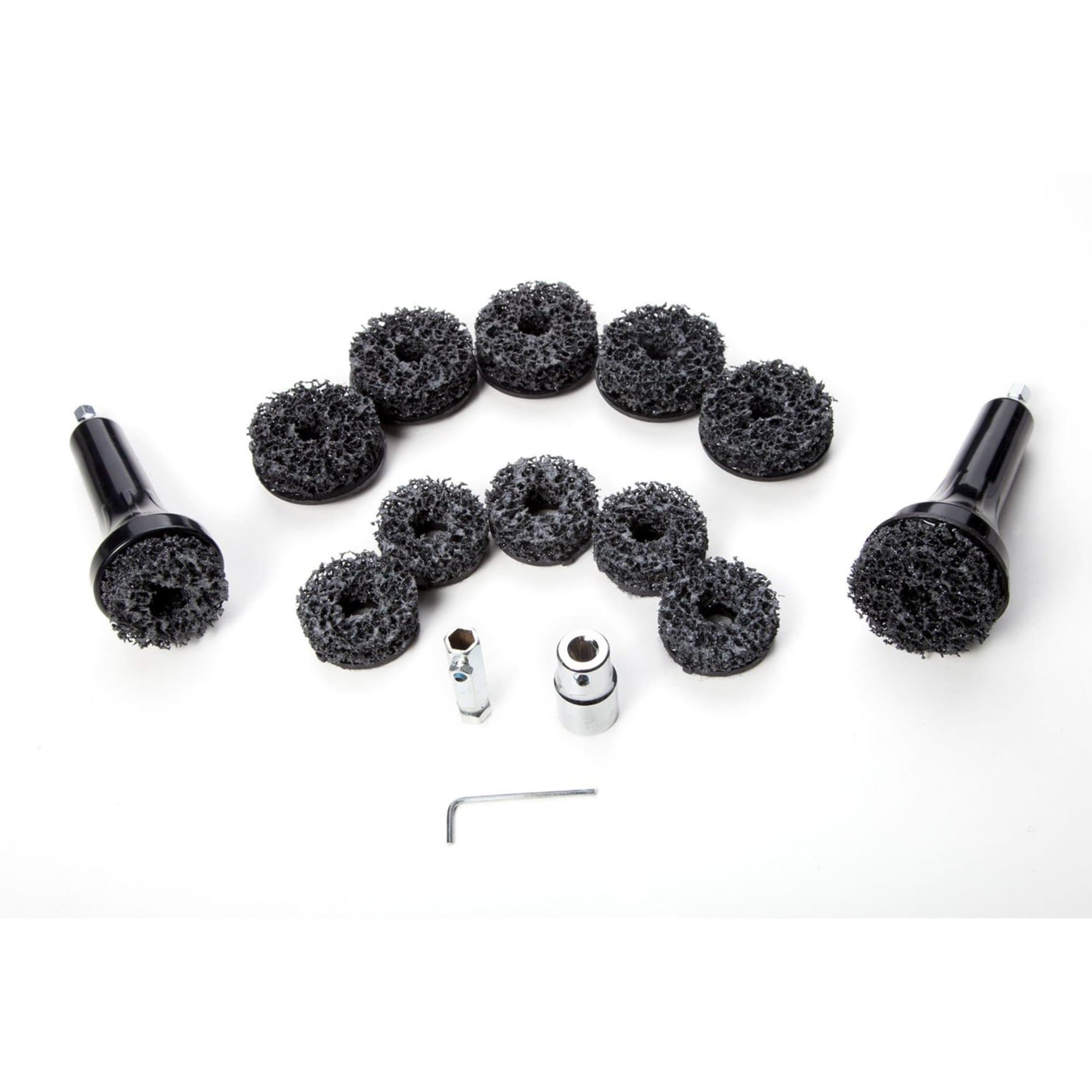 STEELMAN 99905 Medium Wheel Hub and Rotor Polishing Kit (15-Pack)