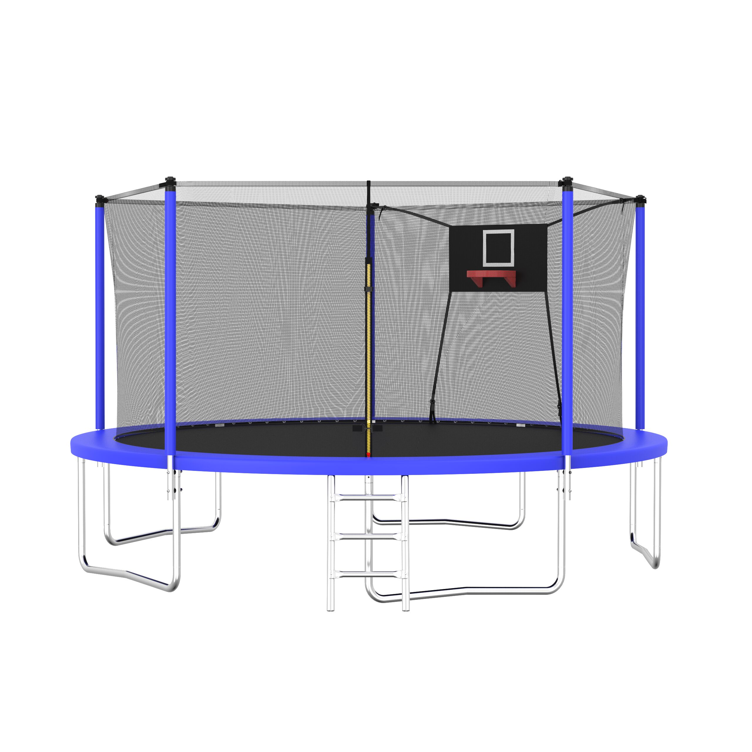 Damerin TRAA1 Trampolines 14-ft Round Kids in Blue