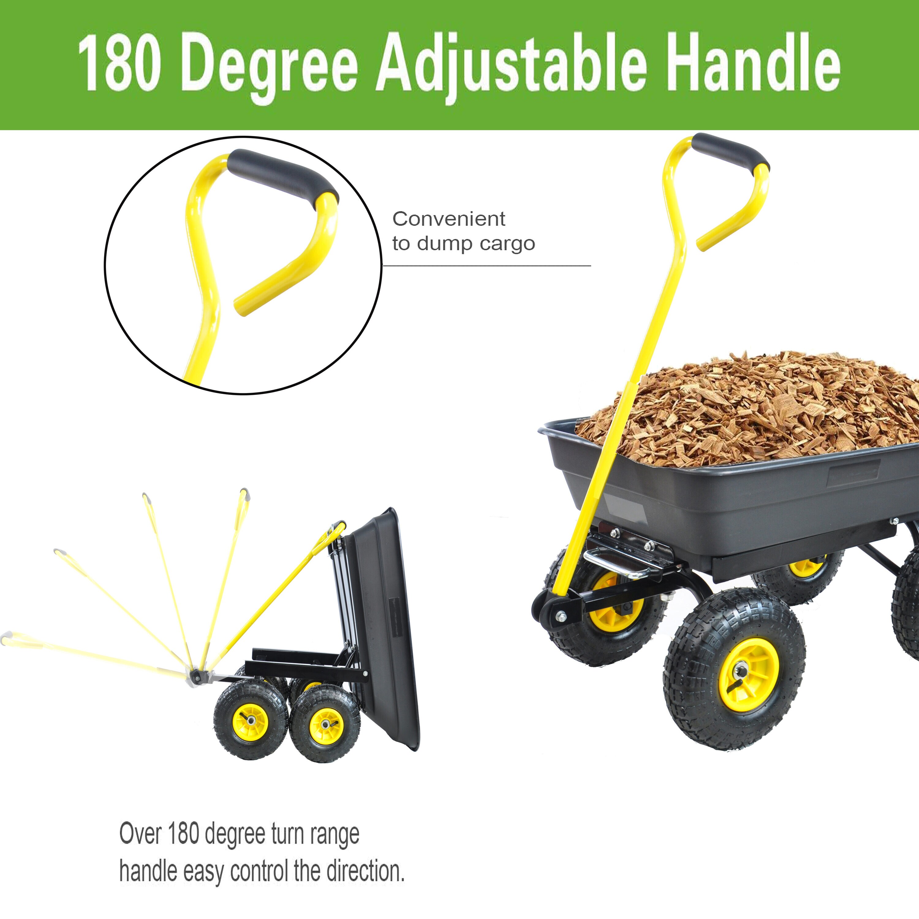 AHIOU HOME ZAAHG-58303C Yard-Carts - View #9