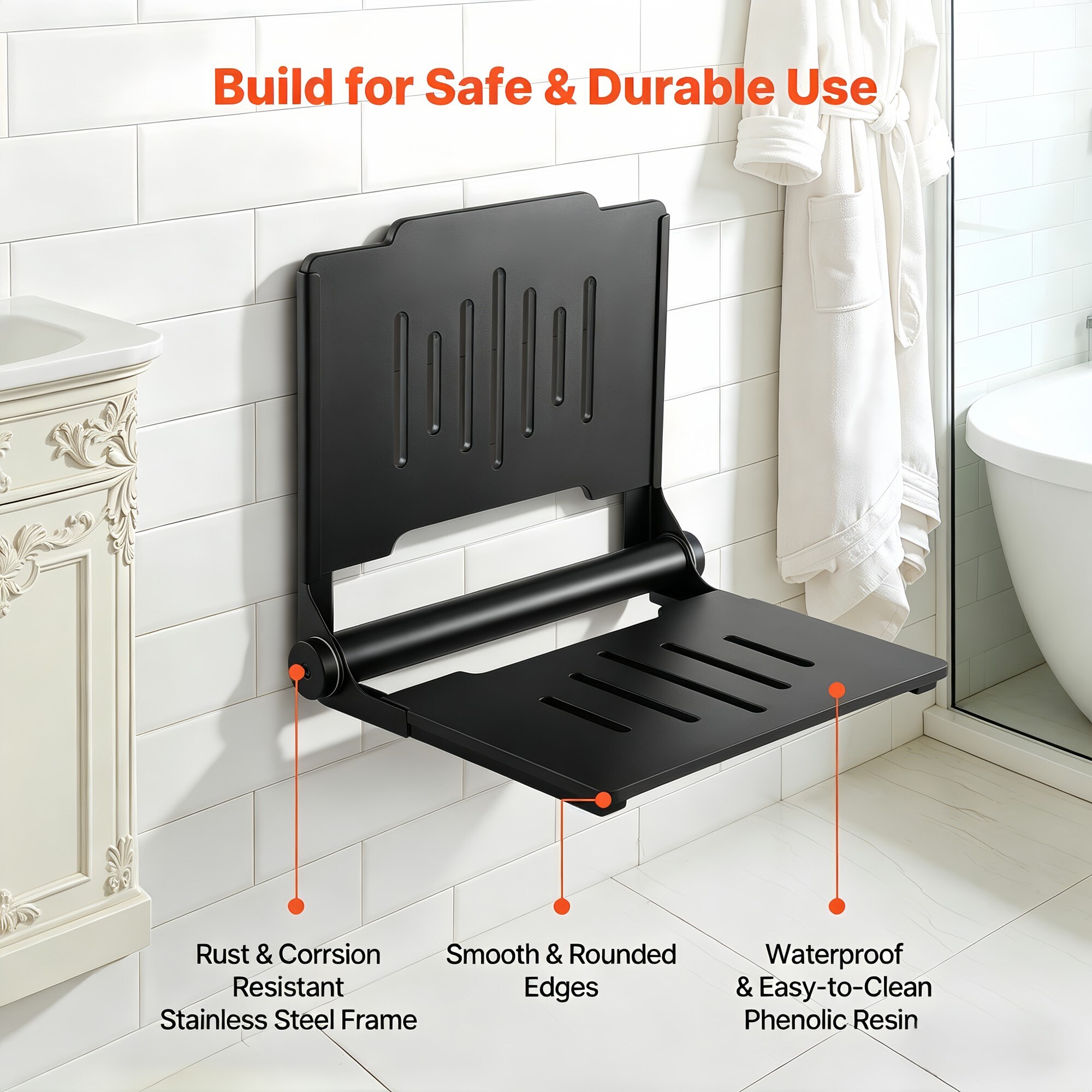 Numhew NHSEAN1858 Bath-Safety-Seats-Benches - View #5