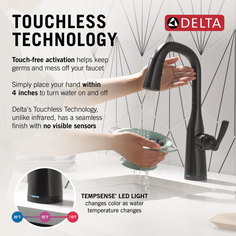 Delta 9976TL-BL-DST Kitchen-Faucets - View #2