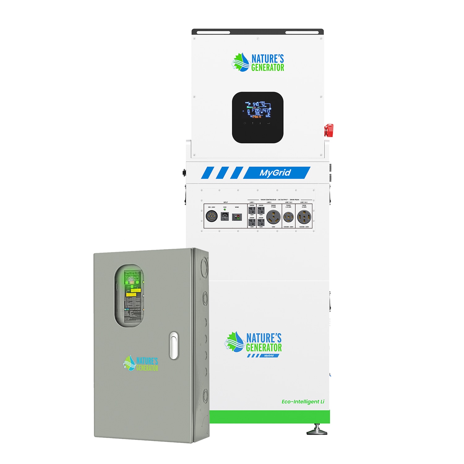 NATURE'S GENERATOR 10000-Watt Off-Grid Inverter #NGMGTNP