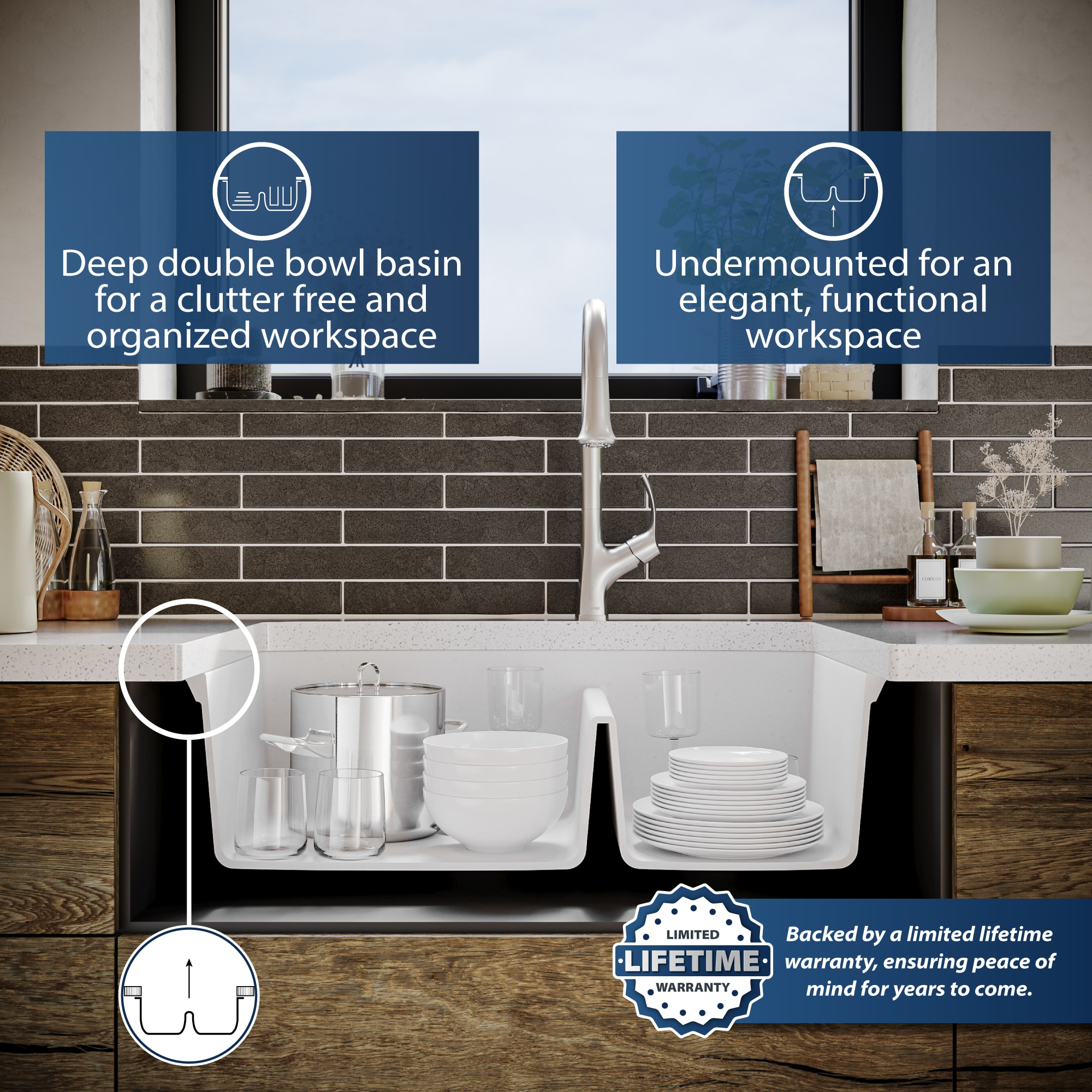 Karran QU-711-WH Kitchen-Sinks - View #5