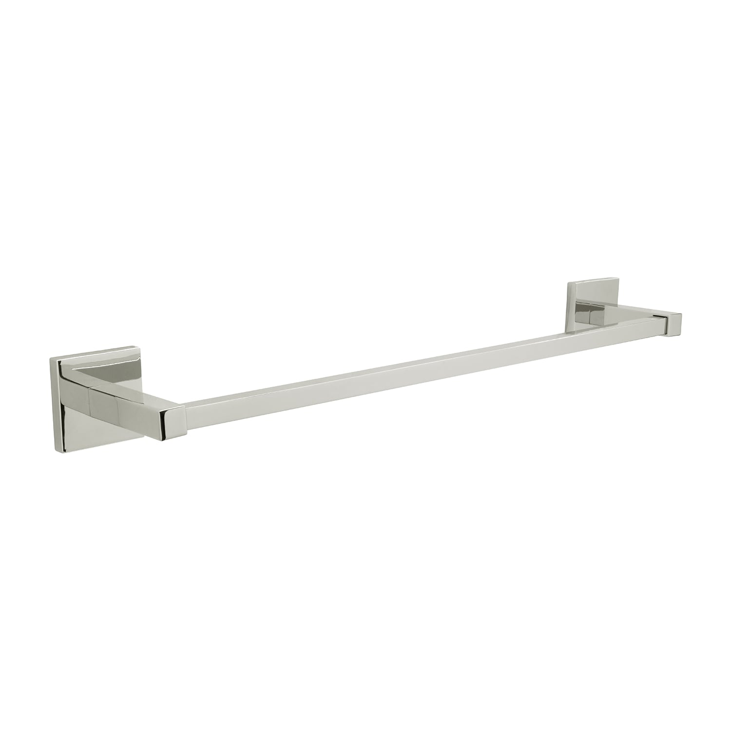 Hickory Hardware H079295-14 Skylight 20-in Polished Nickel Wall mount Single Towel Bar