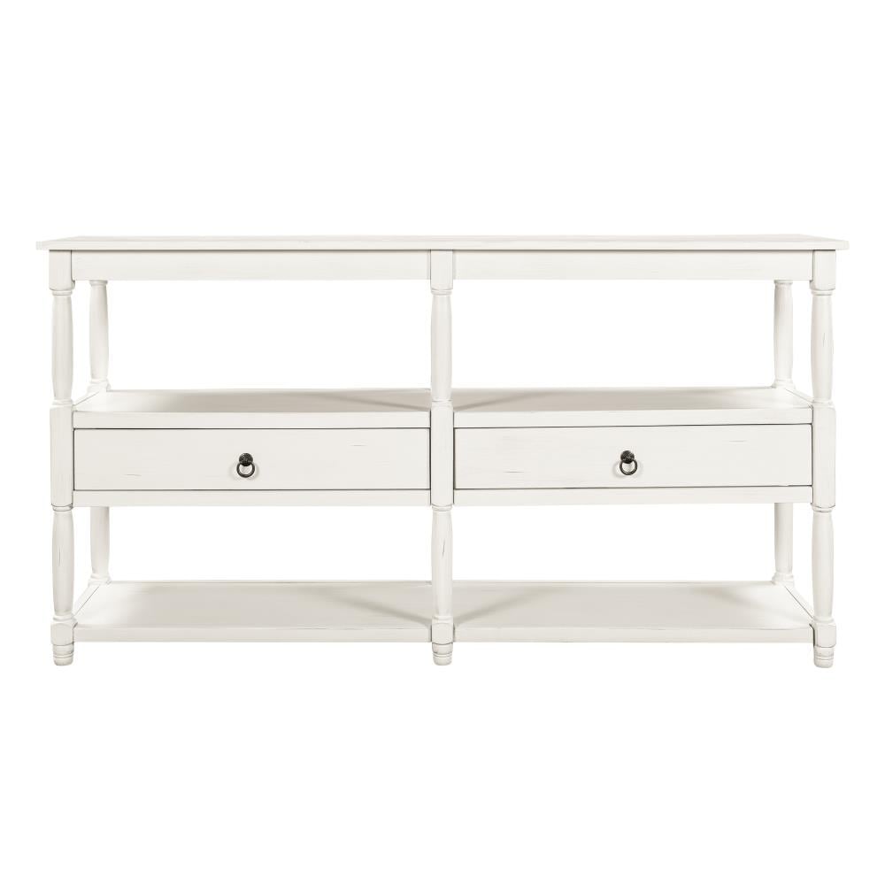CASAINC TR-WF197005AAK Rustic Mdf Panels Console Table