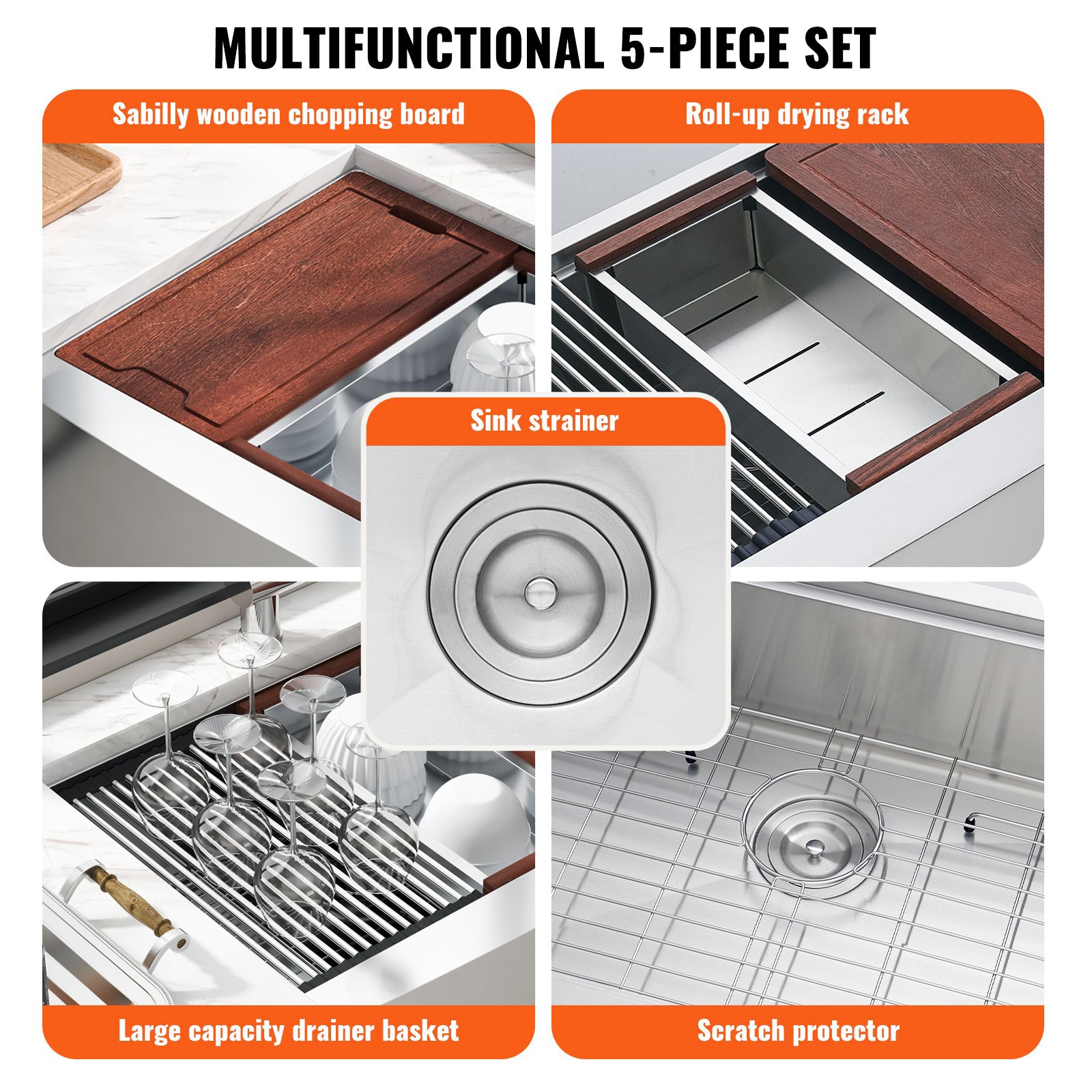Mecale YAS-QZO8X8 Kitchen-Sinks - View #5