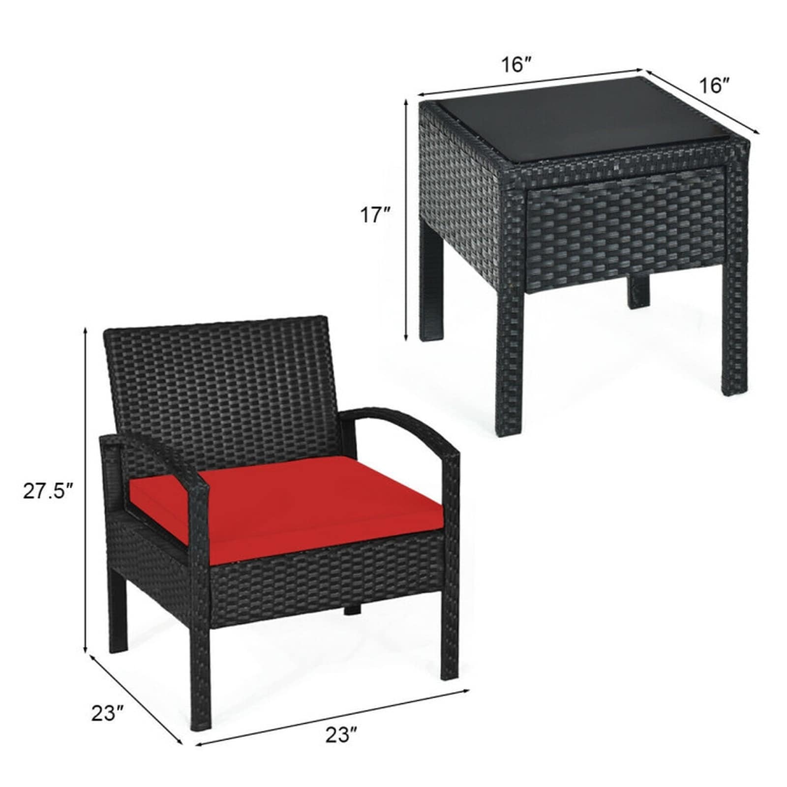 SUGIFT LW108SUGHY2650 Patio-Conversation-Sets - View #3