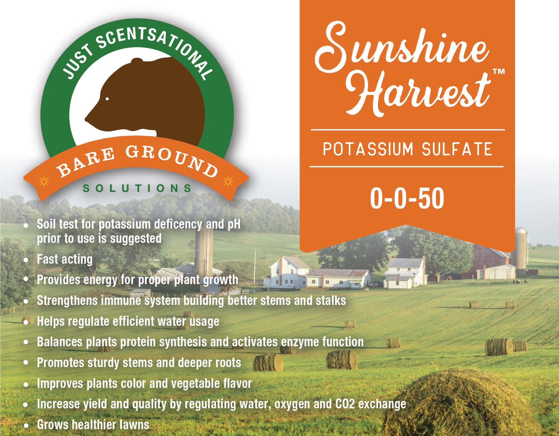 Just Scentsational GSOP-40 Lawn-Fertilizer - View #2