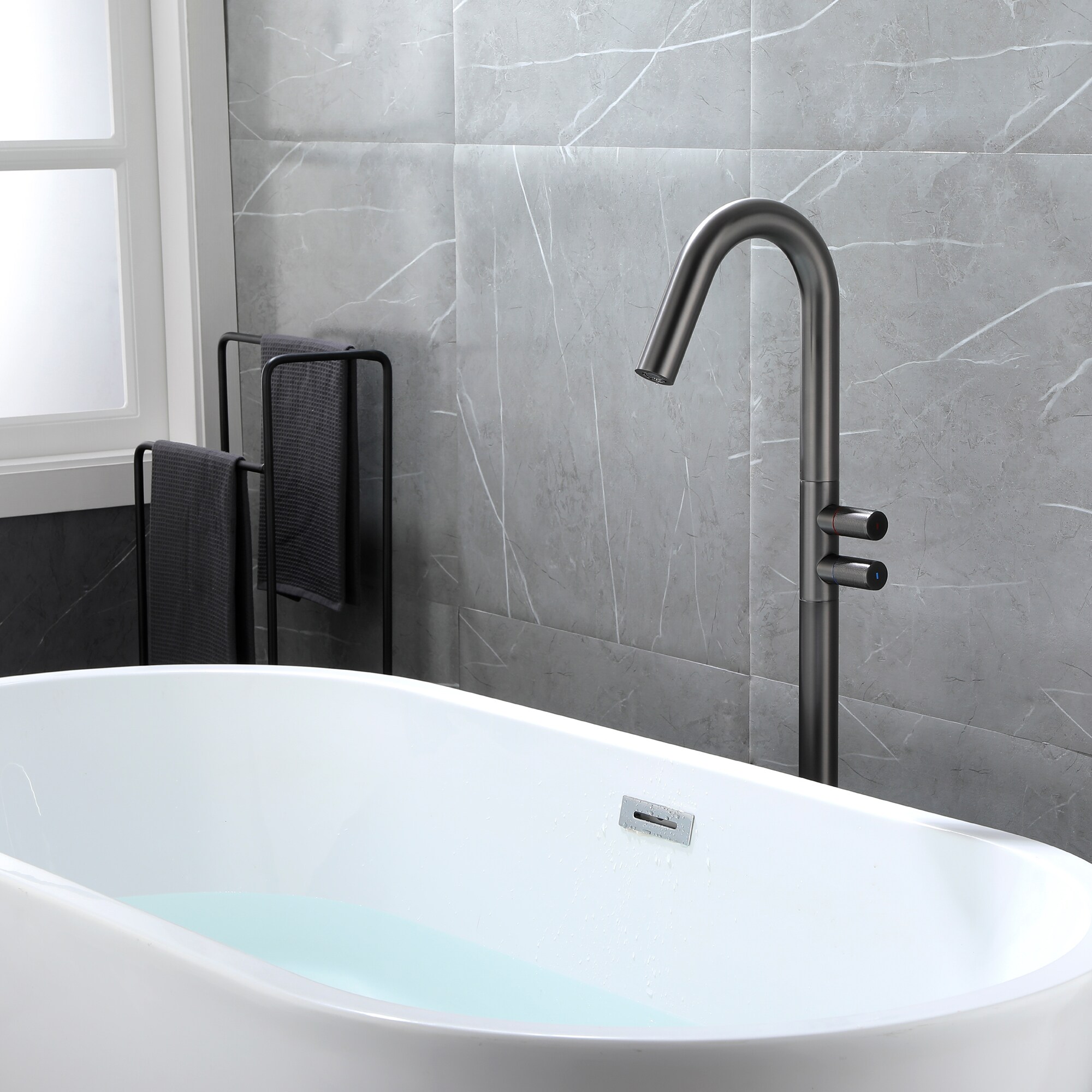 Clihome SMD-18012GG Roman-Tub-Faucets - View #4
