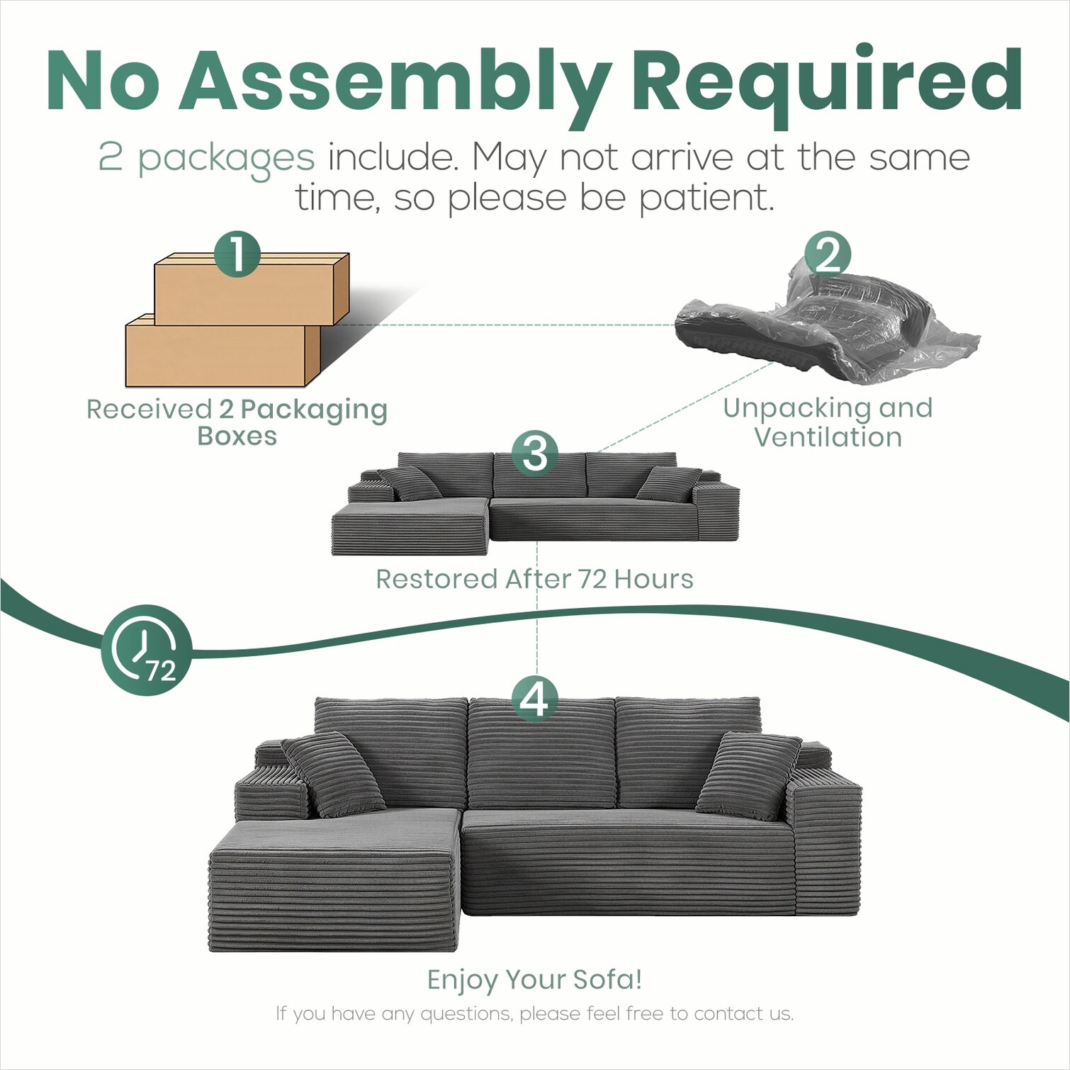 Watnature WJRZ4U8DUCUH Sofas-Loveseats - View #3
