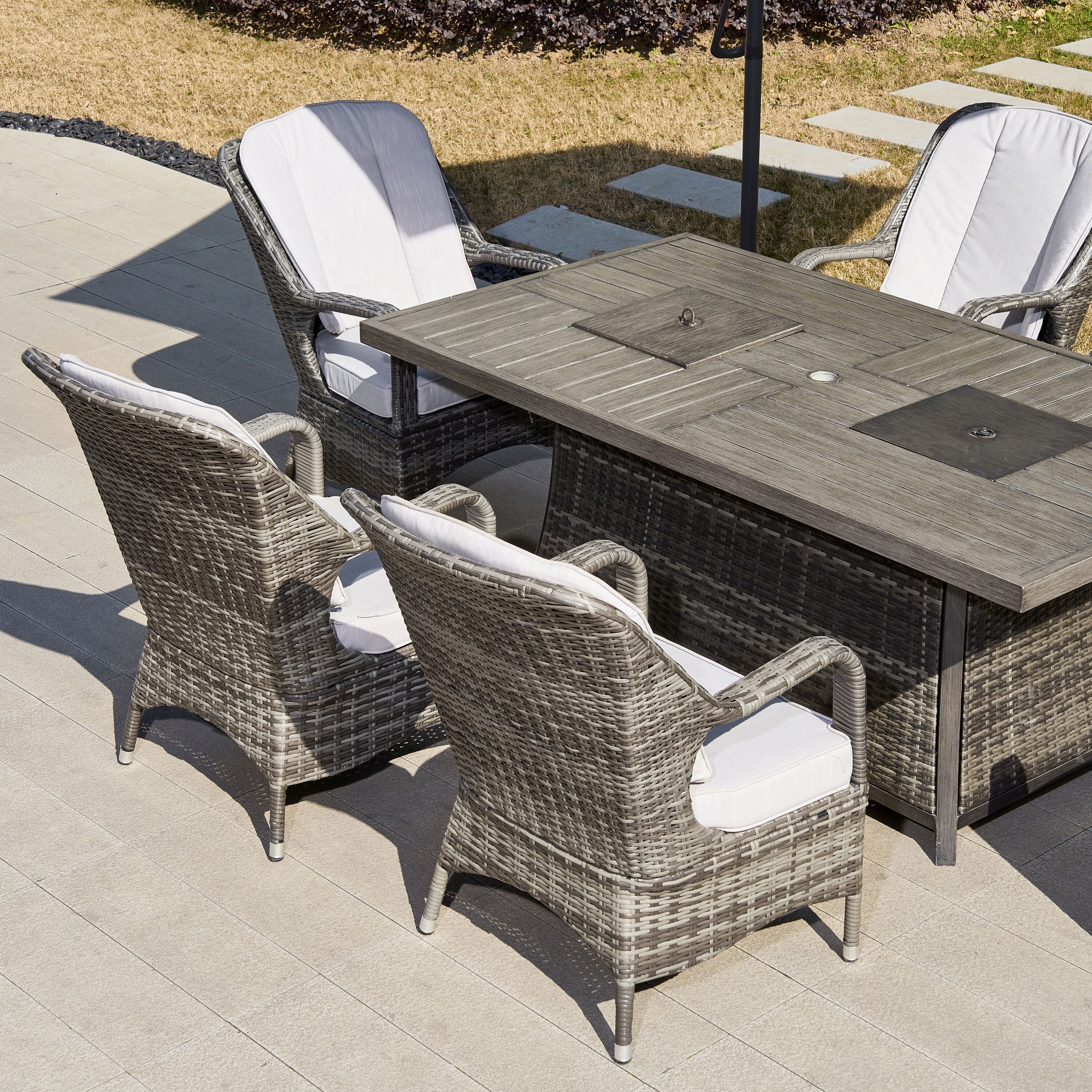 Moda Furnishings 1106FI-009-G Patio-Dining-Sets - View #5
