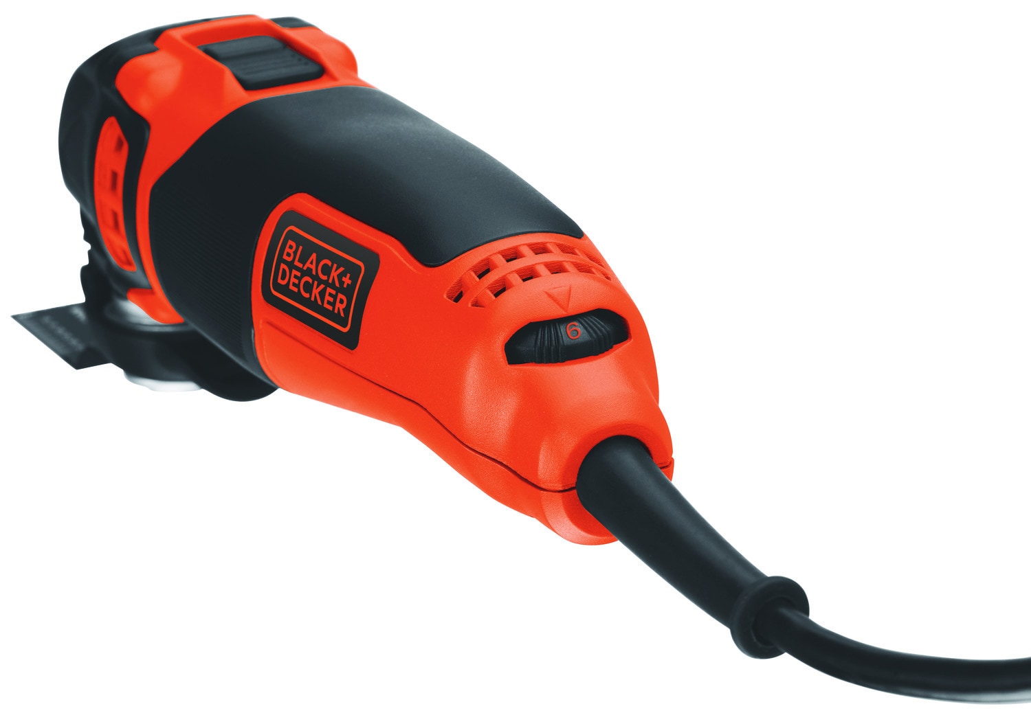 BLACK+DECKER Corded 2.5-Amp Variable Speed 13-Piece Oscillating Tool Kit  with Soft at