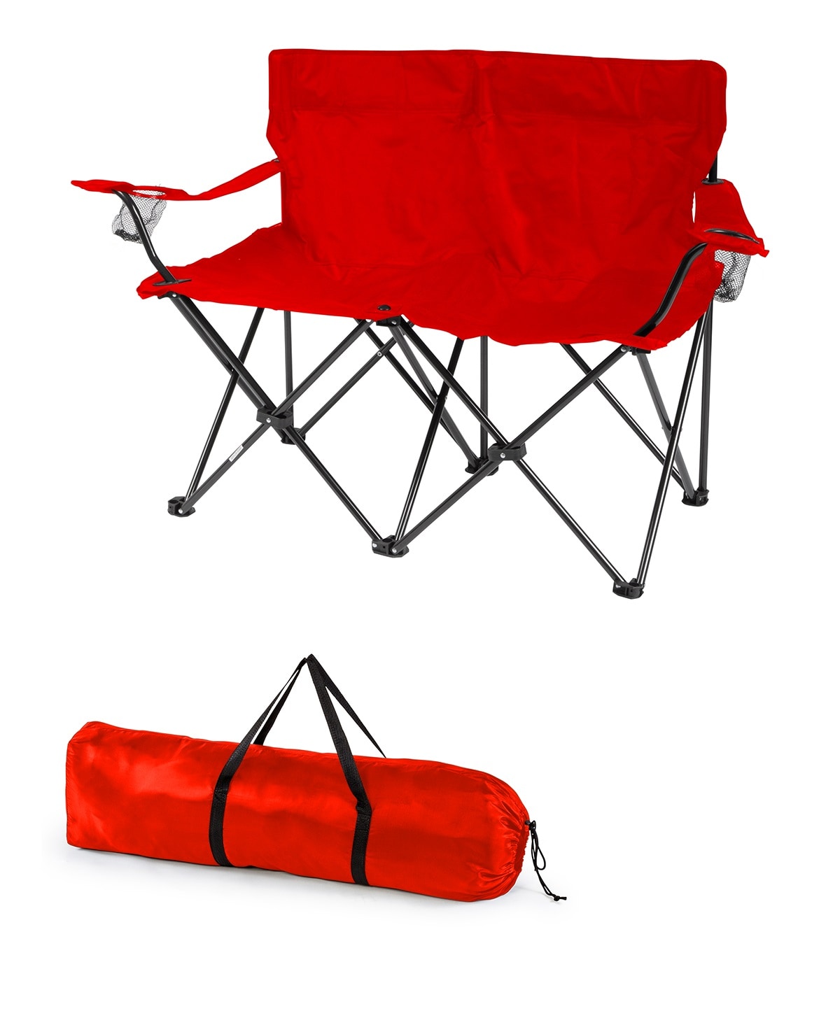 Trademark Innovations DB-SEAT-RED Beach-Camping-Chairs - View #5