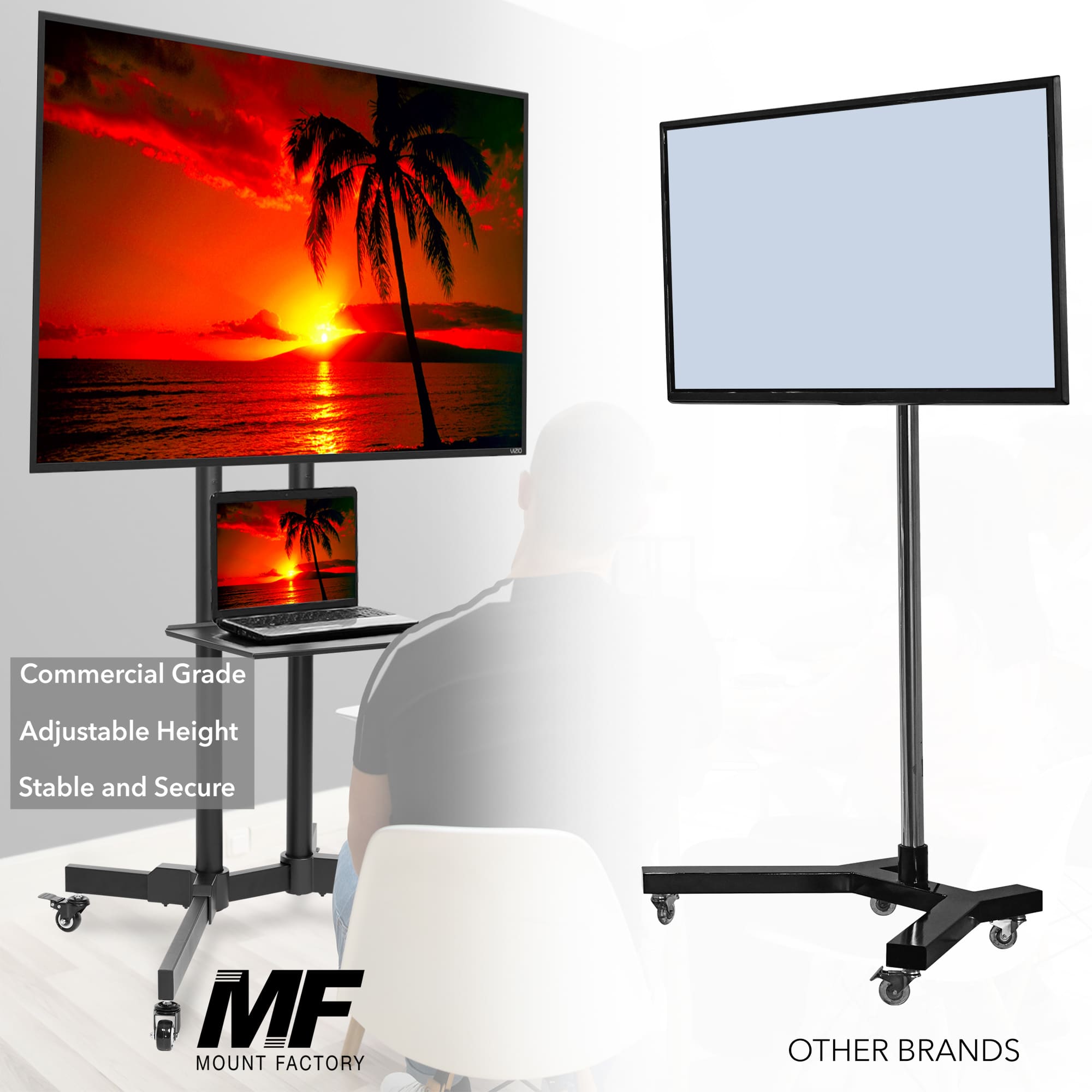 Mount Factory MOUNT-CART-RC1300P Tv-Stands - View #6