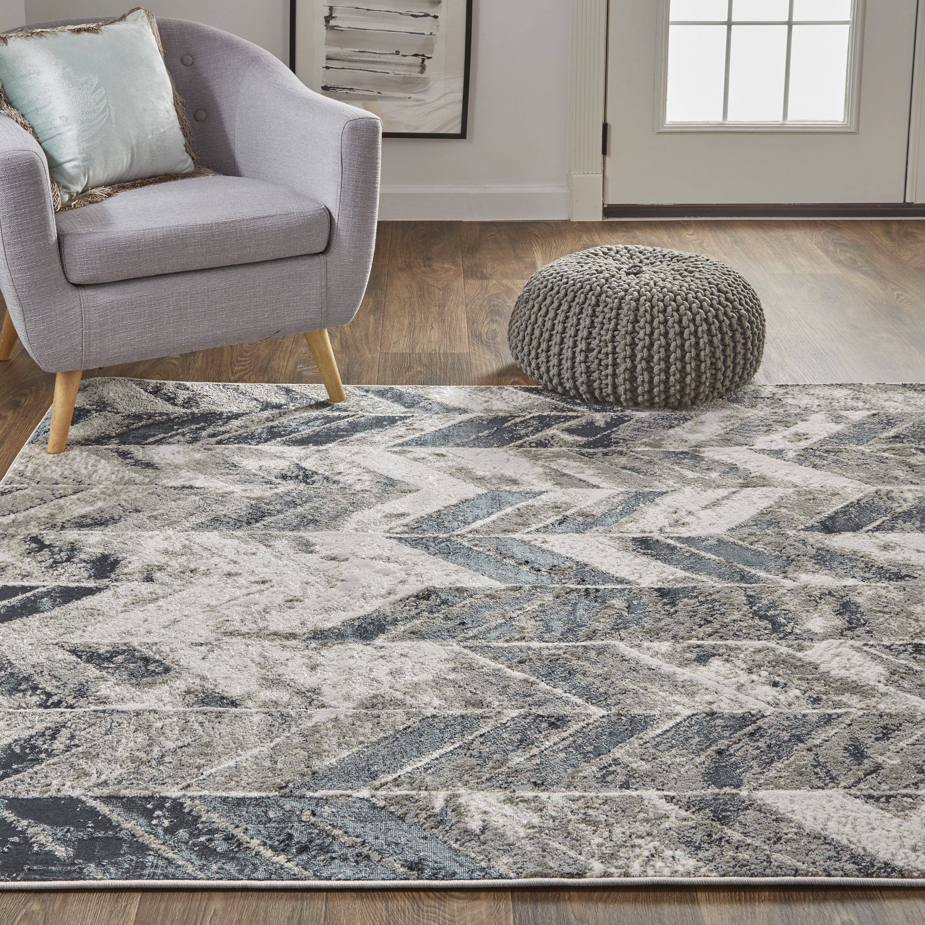 Room Envy 694R3048GRYSLVF00 rugs - View #4