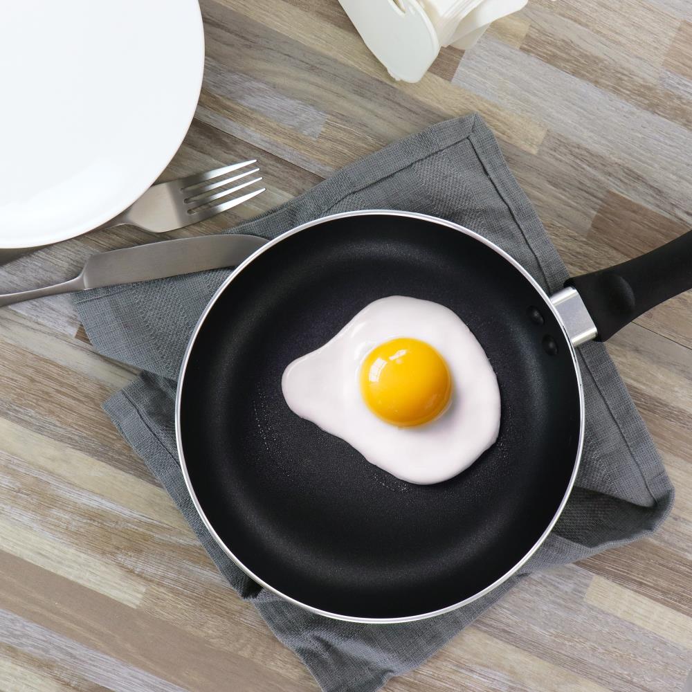 Oster Clairborne 9.5 inch Aluminum Frying Pan in Charcoal Grey