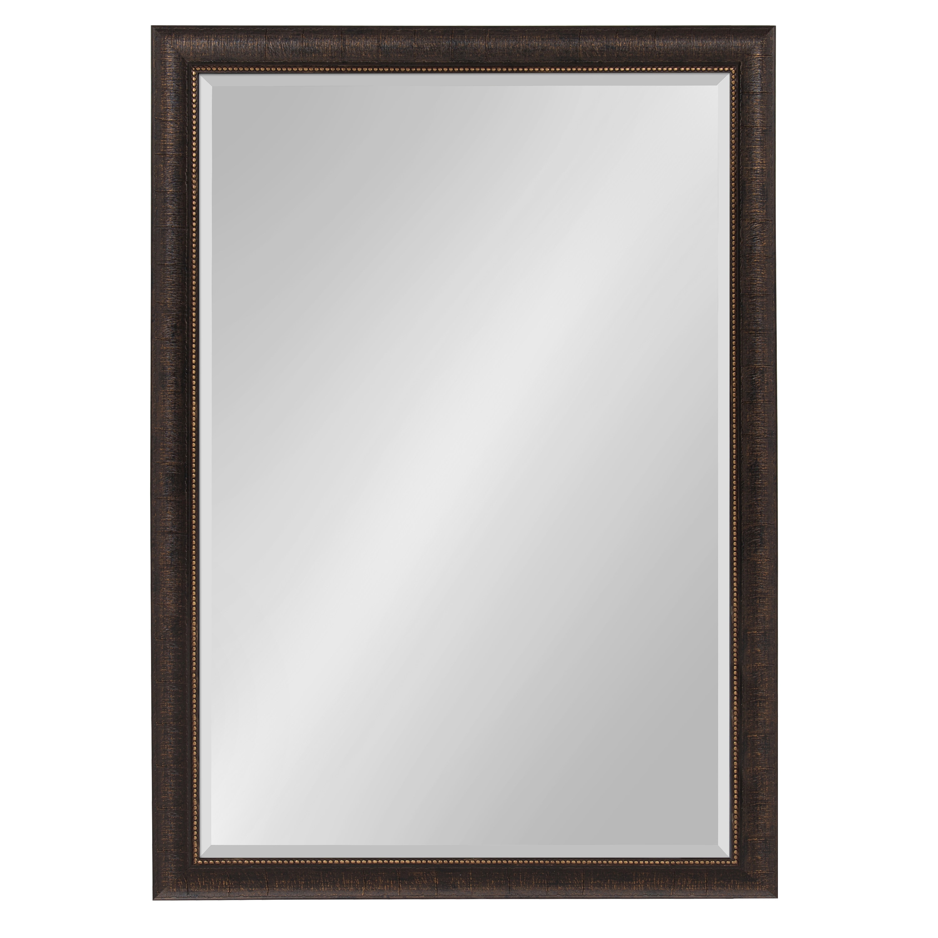 Bronze Beveled Wall Mirror, 24 X 40 Mirror Frame