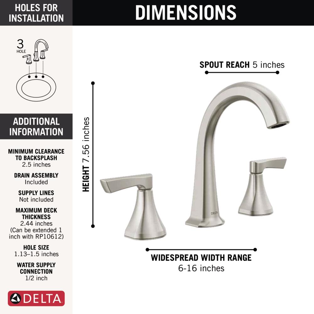 Delta 35892LF-SP Lavatory-Faucets - View #5