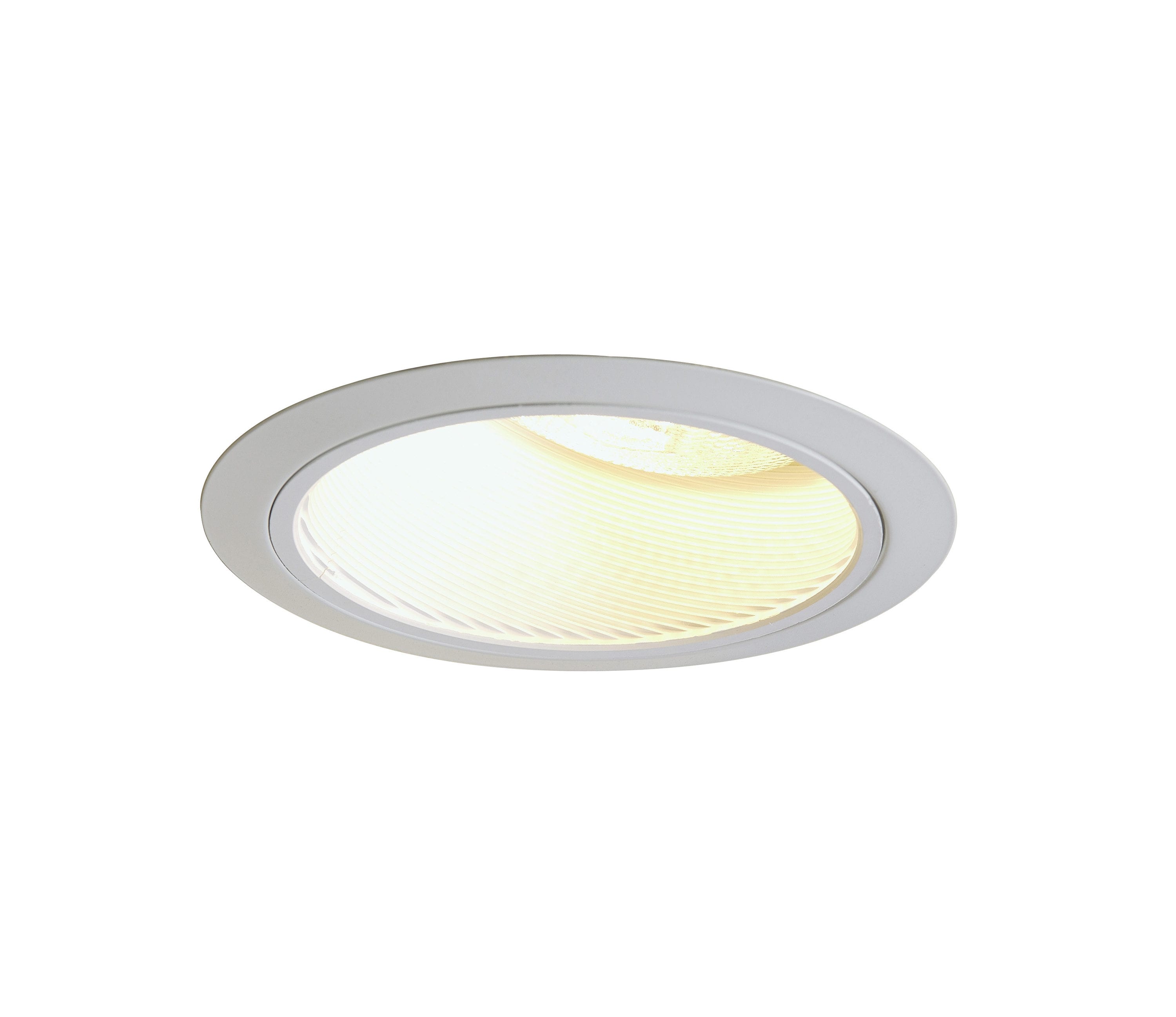 Juno 6-in White Baffle Recessed Light Trim in the Recessed Light