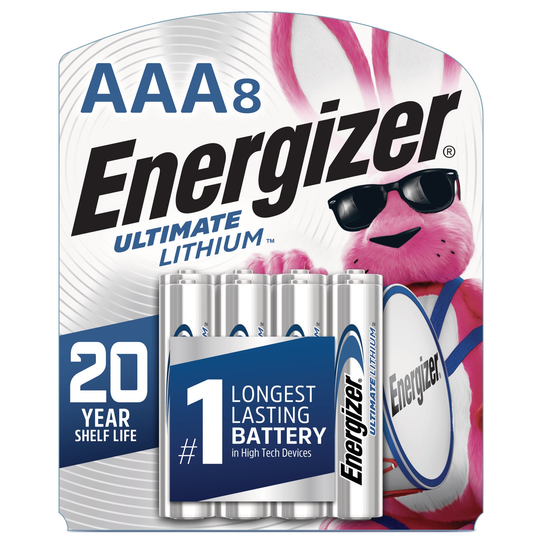 Hvor lenge varer AAA -litiumbatterier?