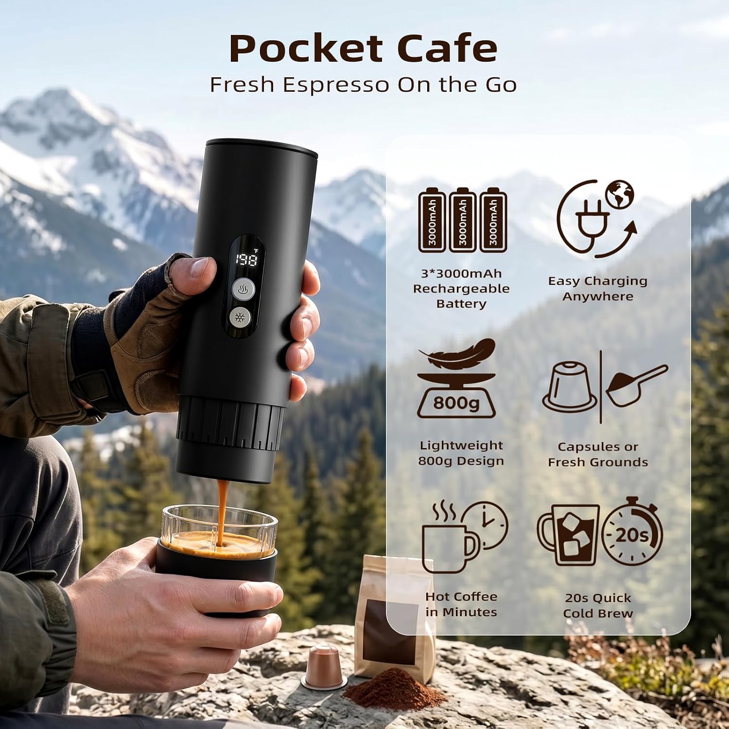 KNDKO GC-CP020-BL-LSA Coffee-Makers - View #3