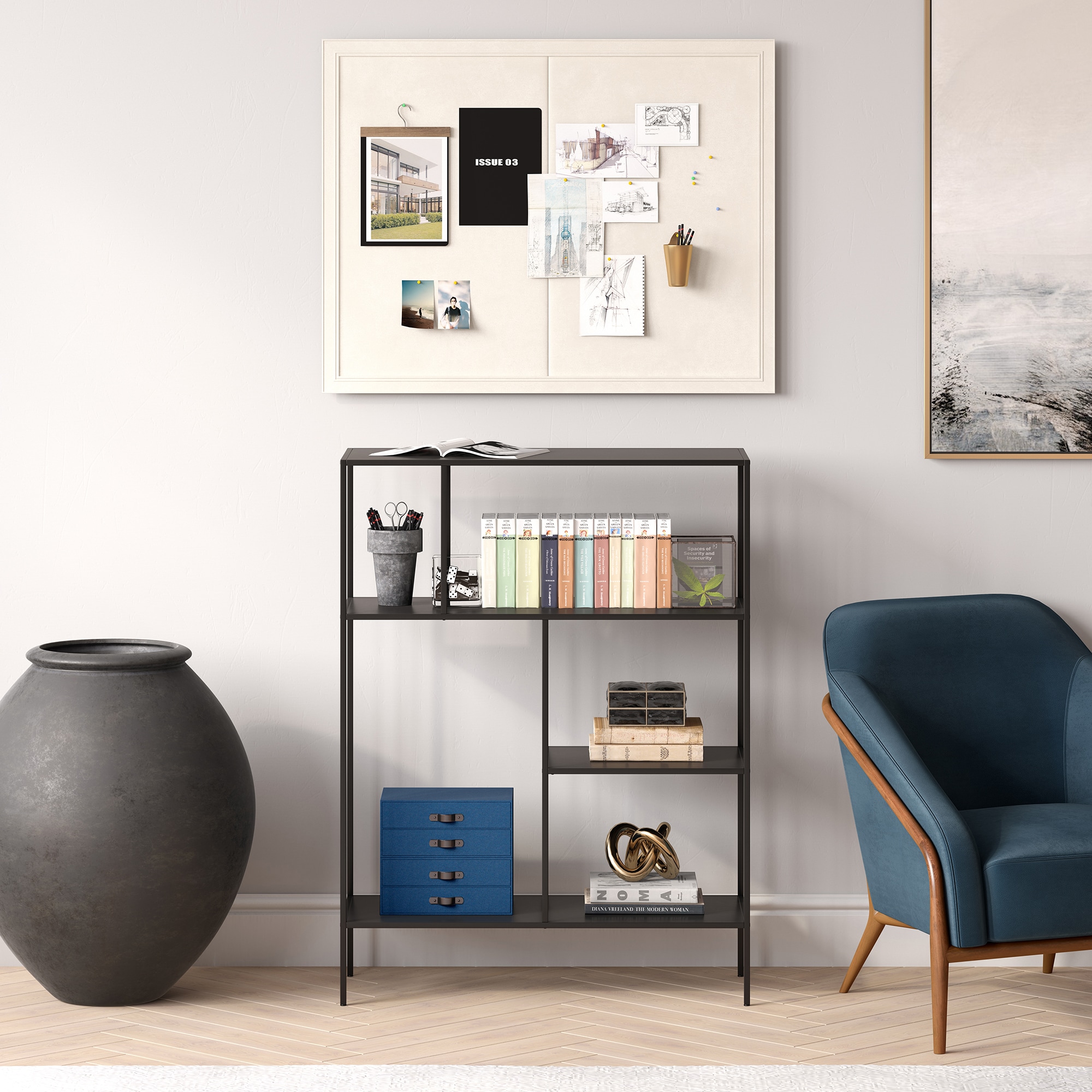 Hailey Home BK1007 bookcases - View #3