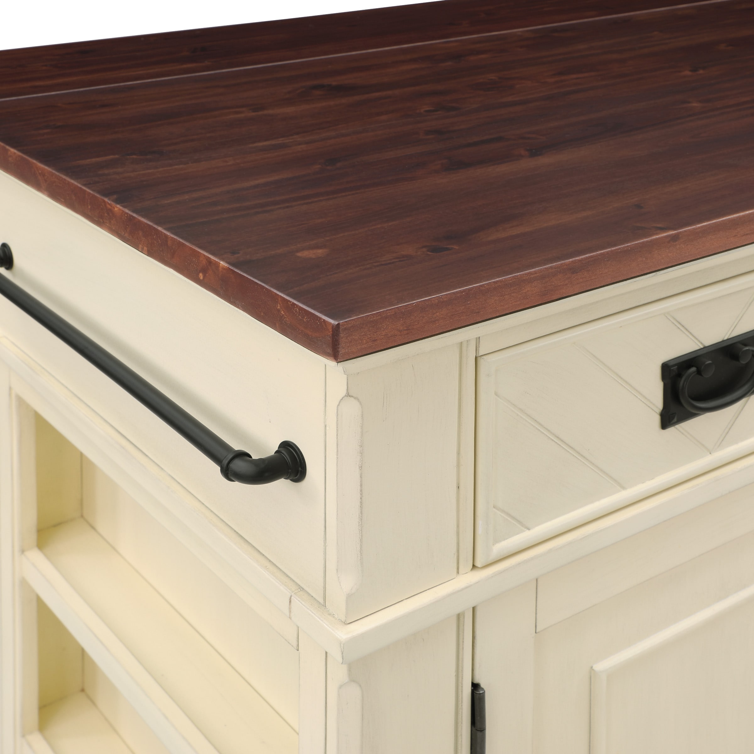 Office Star Products PAL5675-WHT Kitchen-Furniture - View #7