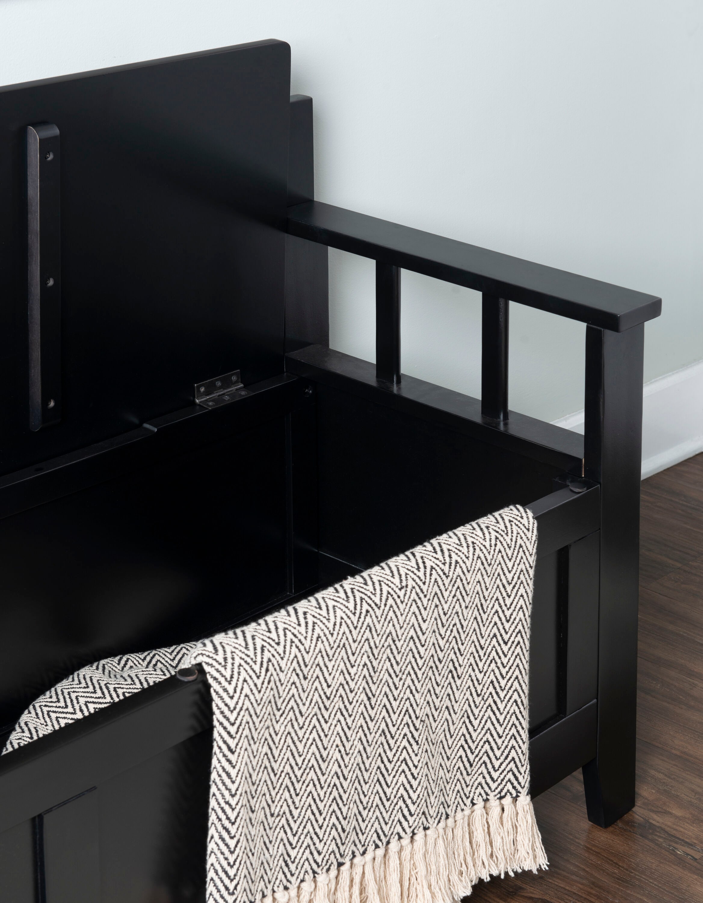 Linon 84021BLK-01-KD-U bench - View #15