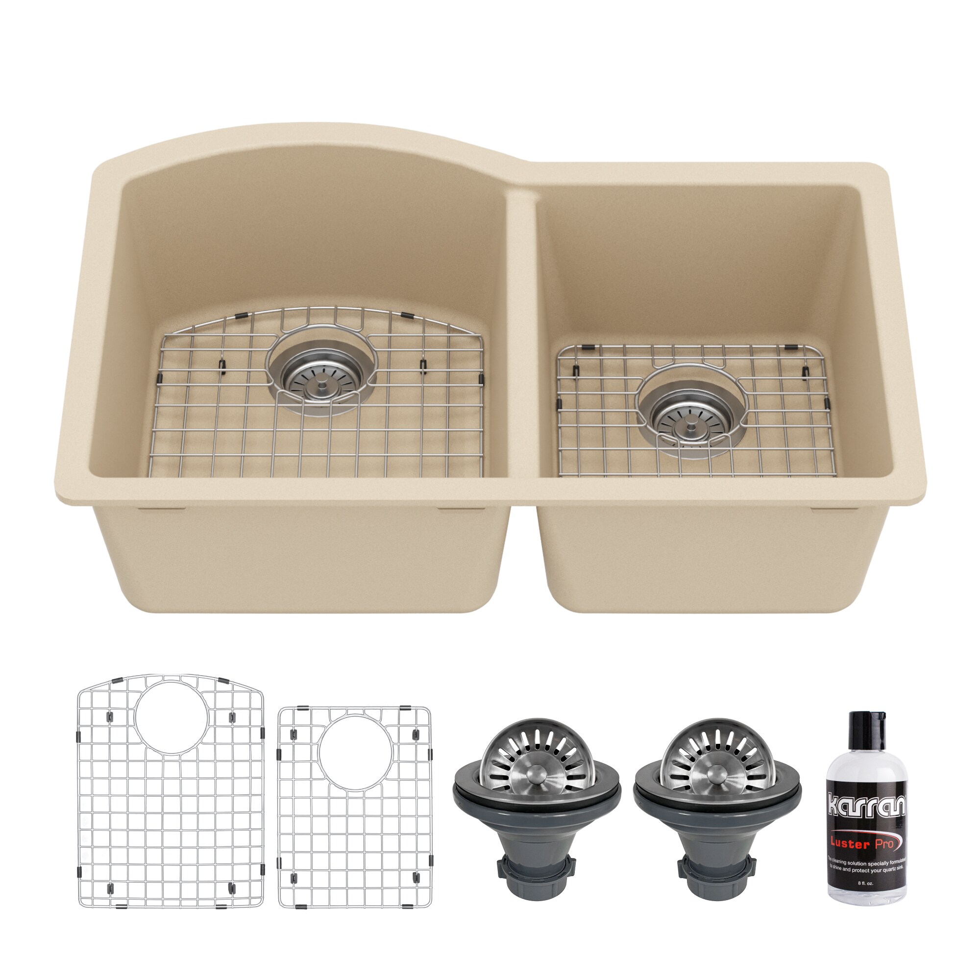 Karran QU-610-BI-PK1 Kitchen-Sinks - View #3
