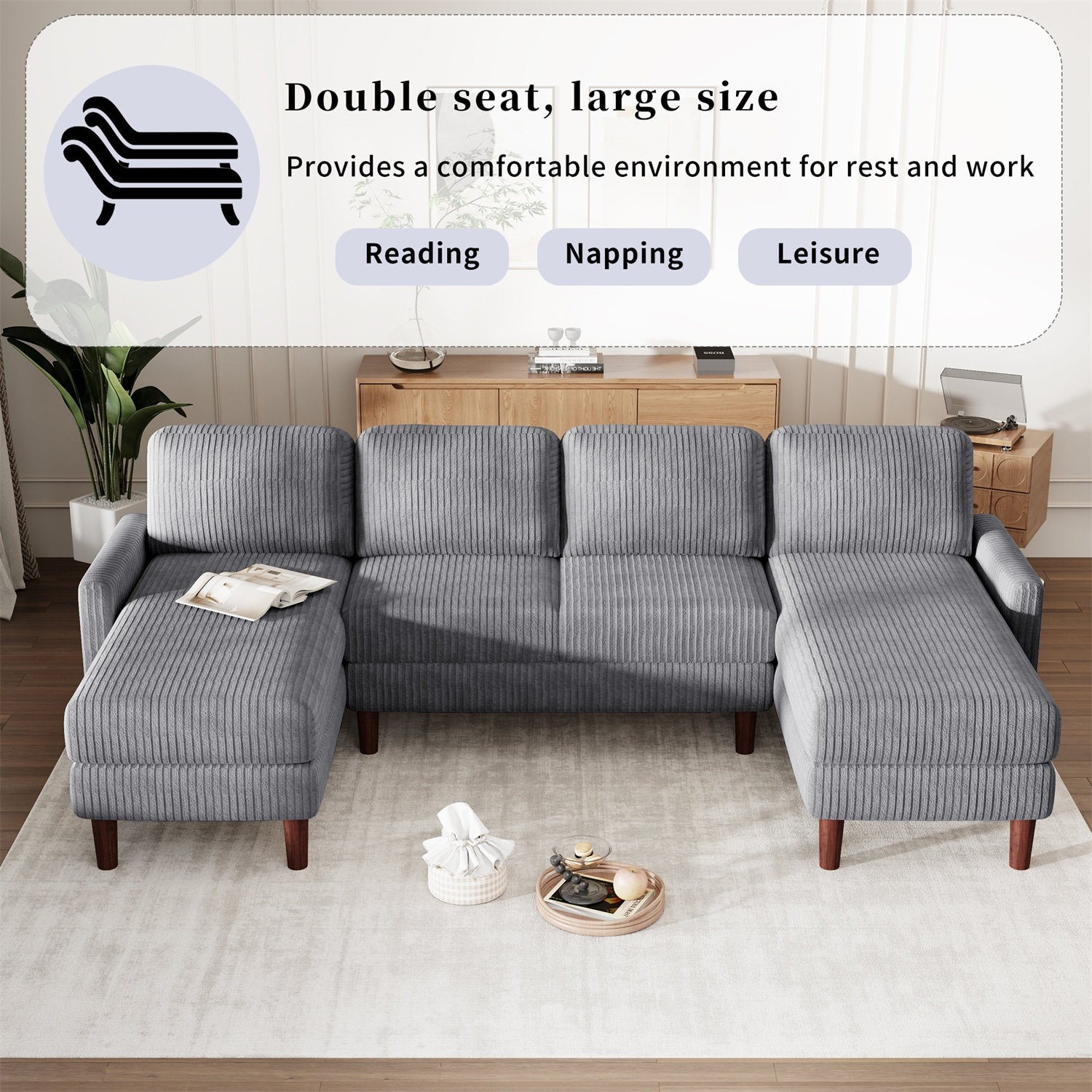 Mondawe M0-N7S338E Sofas-Loveseats - View #3