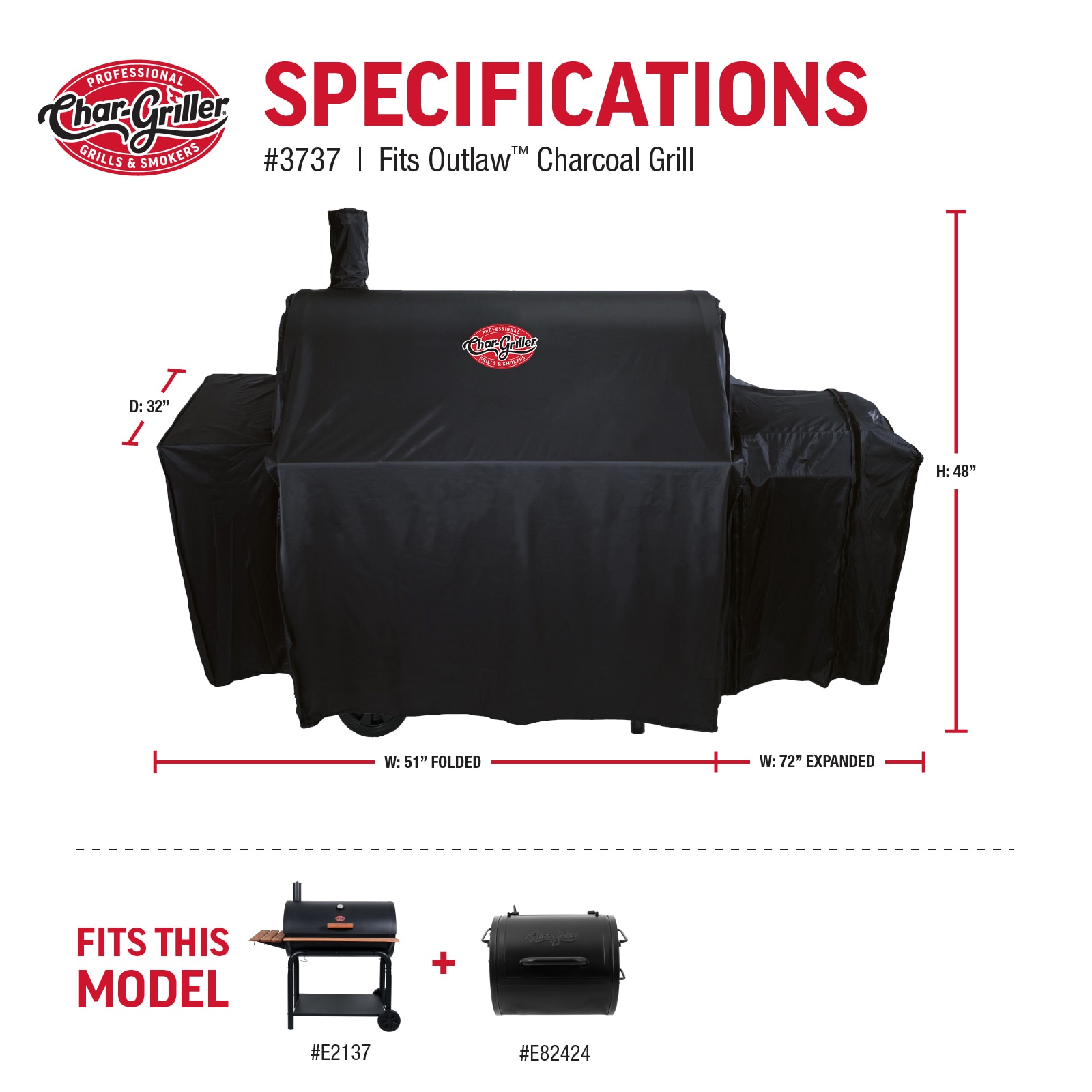 Char-Griller 3737 Grill-Covers - View #6