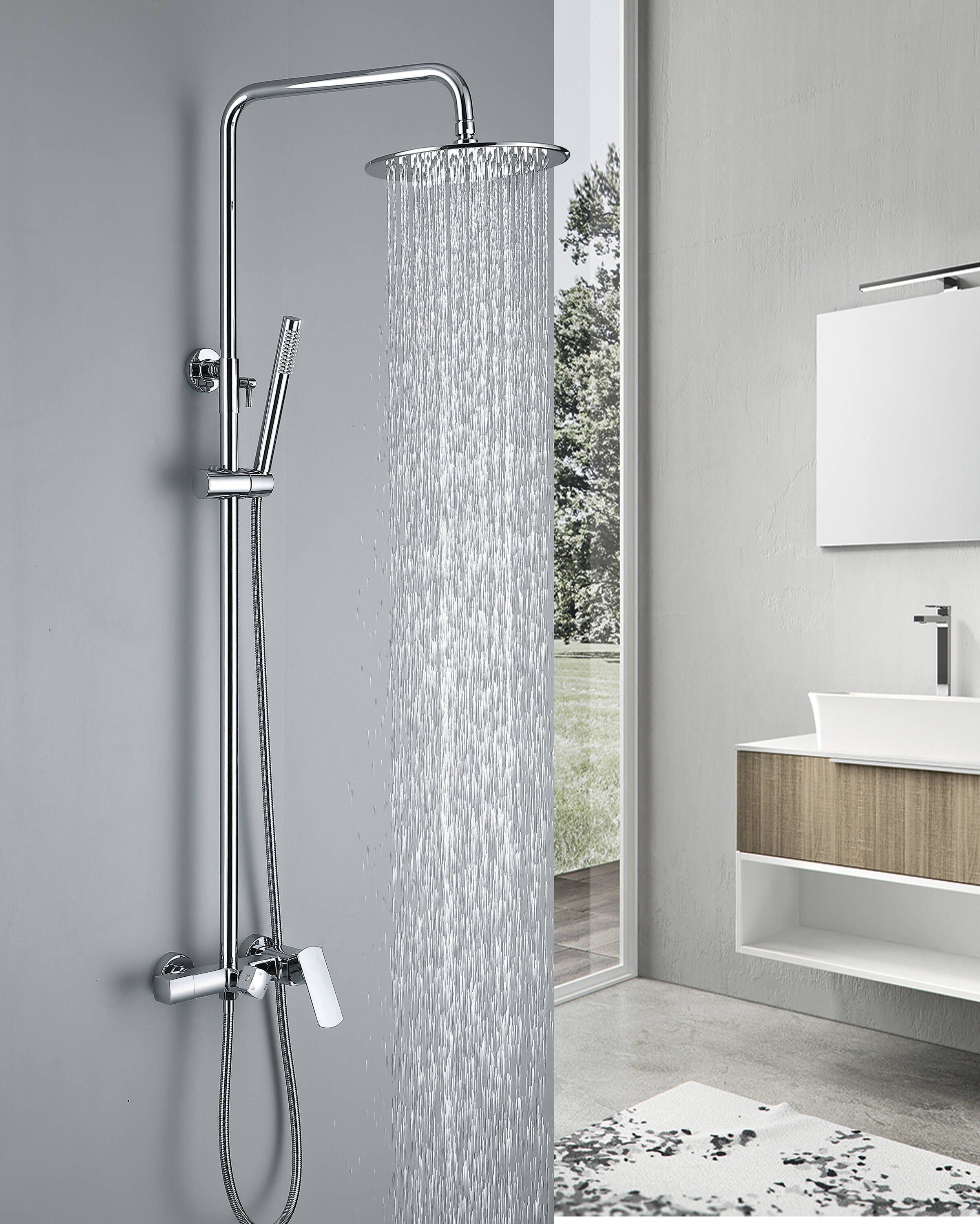 Royal Guard LSFJK0381 Showerhead-Bar-Panels - View #2