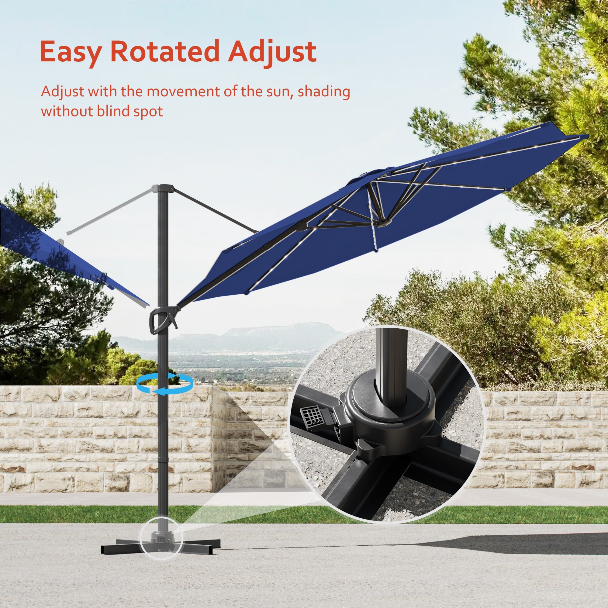 ACEGOSES LW-LED-330BL Umbrellas-2 - View #3