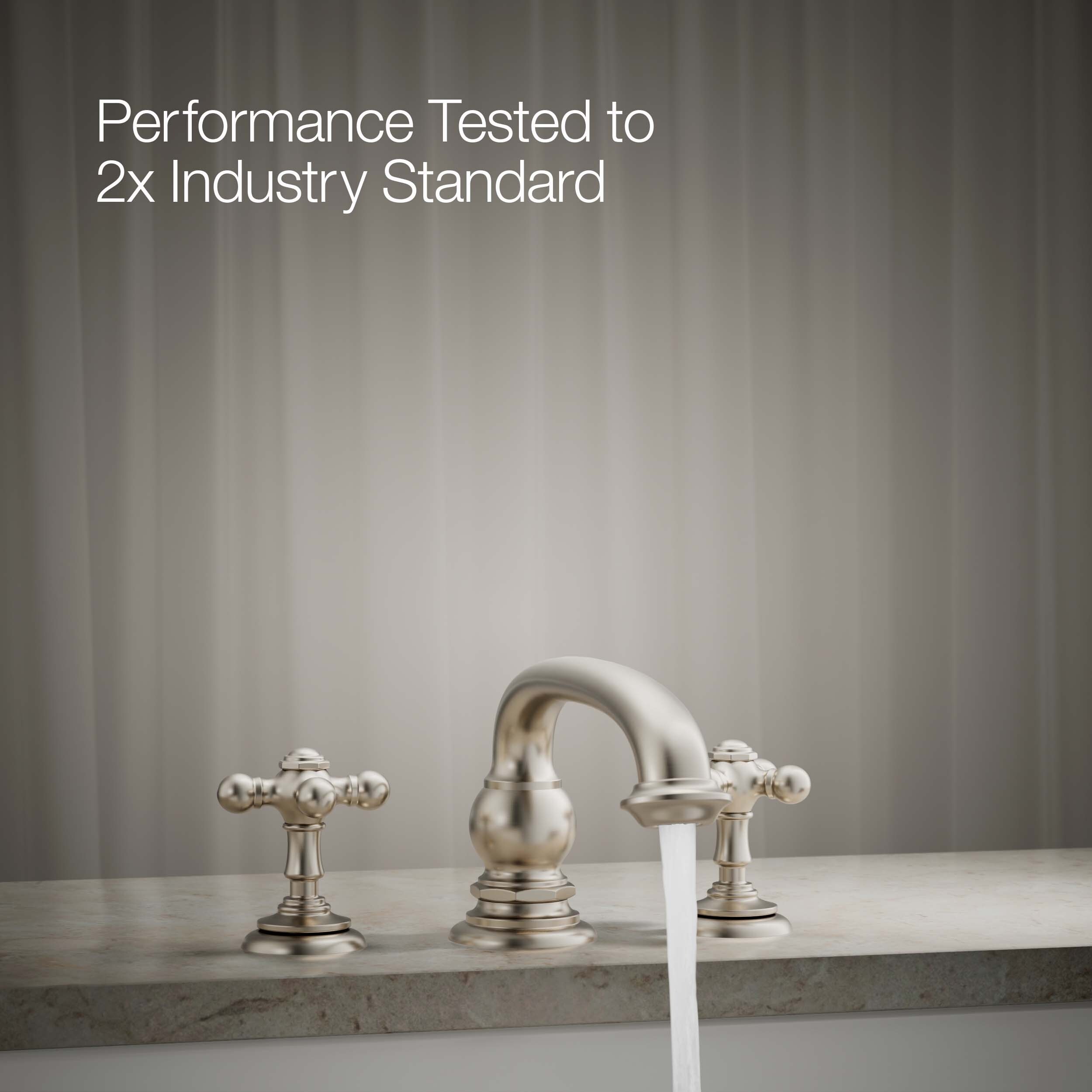 KOHLER T98071-3-BN Faucet-Tub-Shower-Handles - View #4
