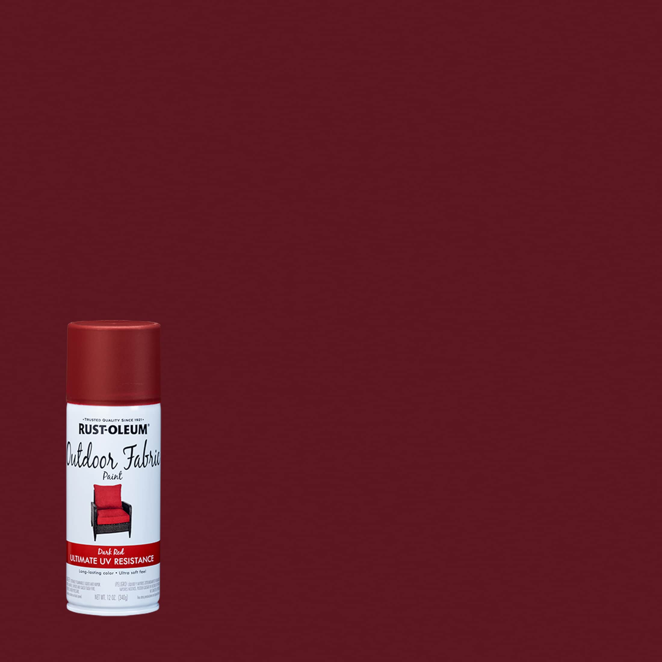 Rust-Oleum Flat Dark Red Spray Paint (NET WT. 12-oz in the Spray Paint ...