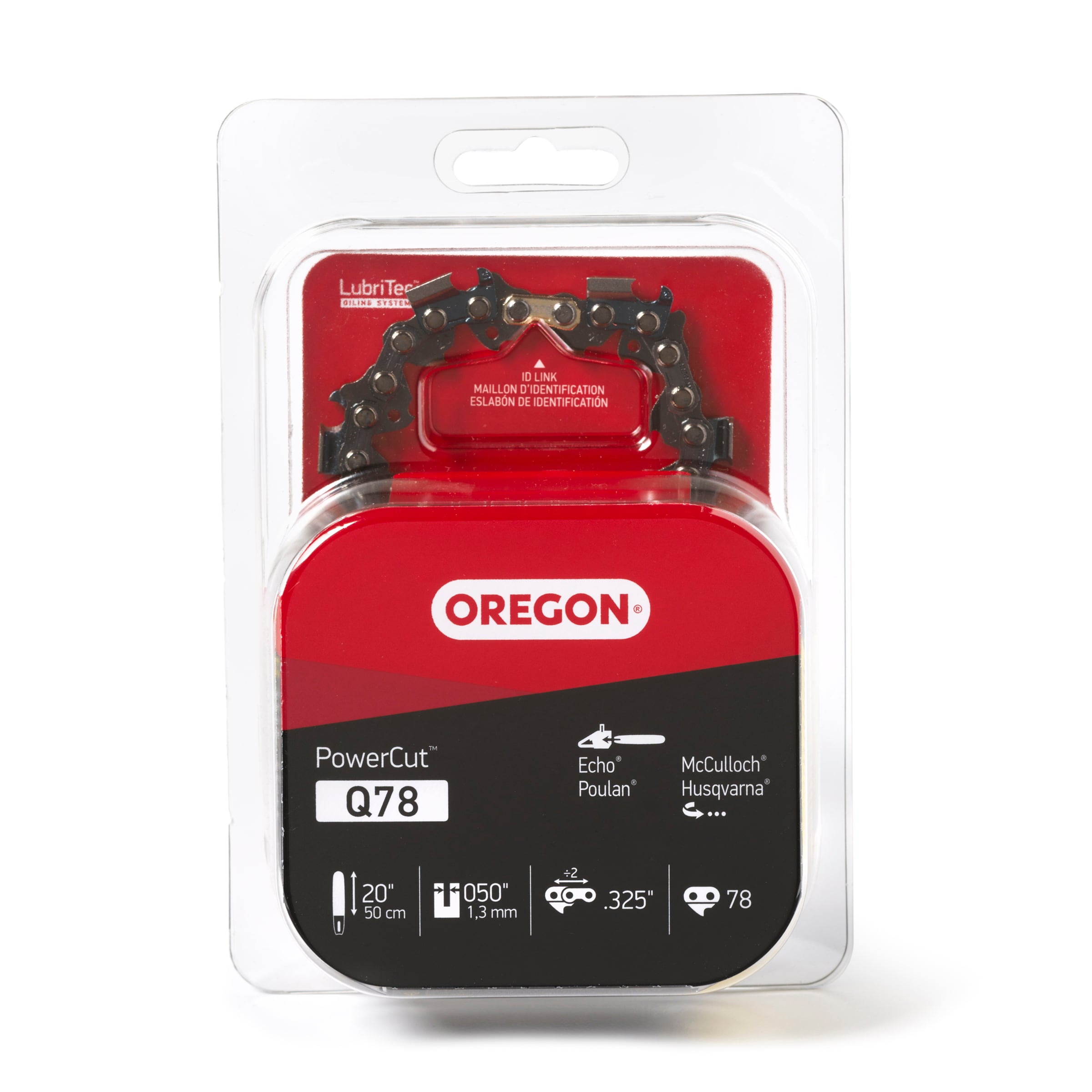 Oregon Q78 Q78 78 Link Replacement Chainsaw Chain For 20-in , 0.05-in Gauge , .325-in Pitch