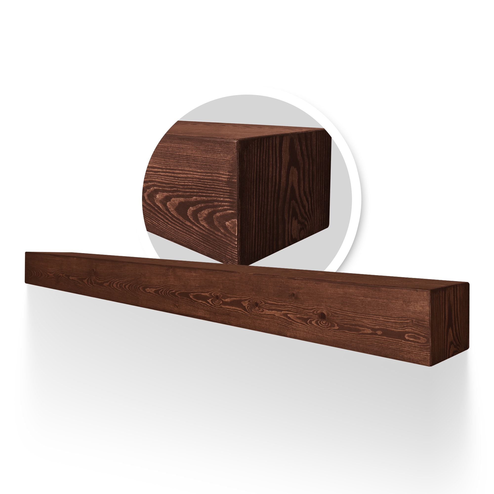 Luxe Surface Group 72 RUSTIC AGED Mantel-Shelves - View #10