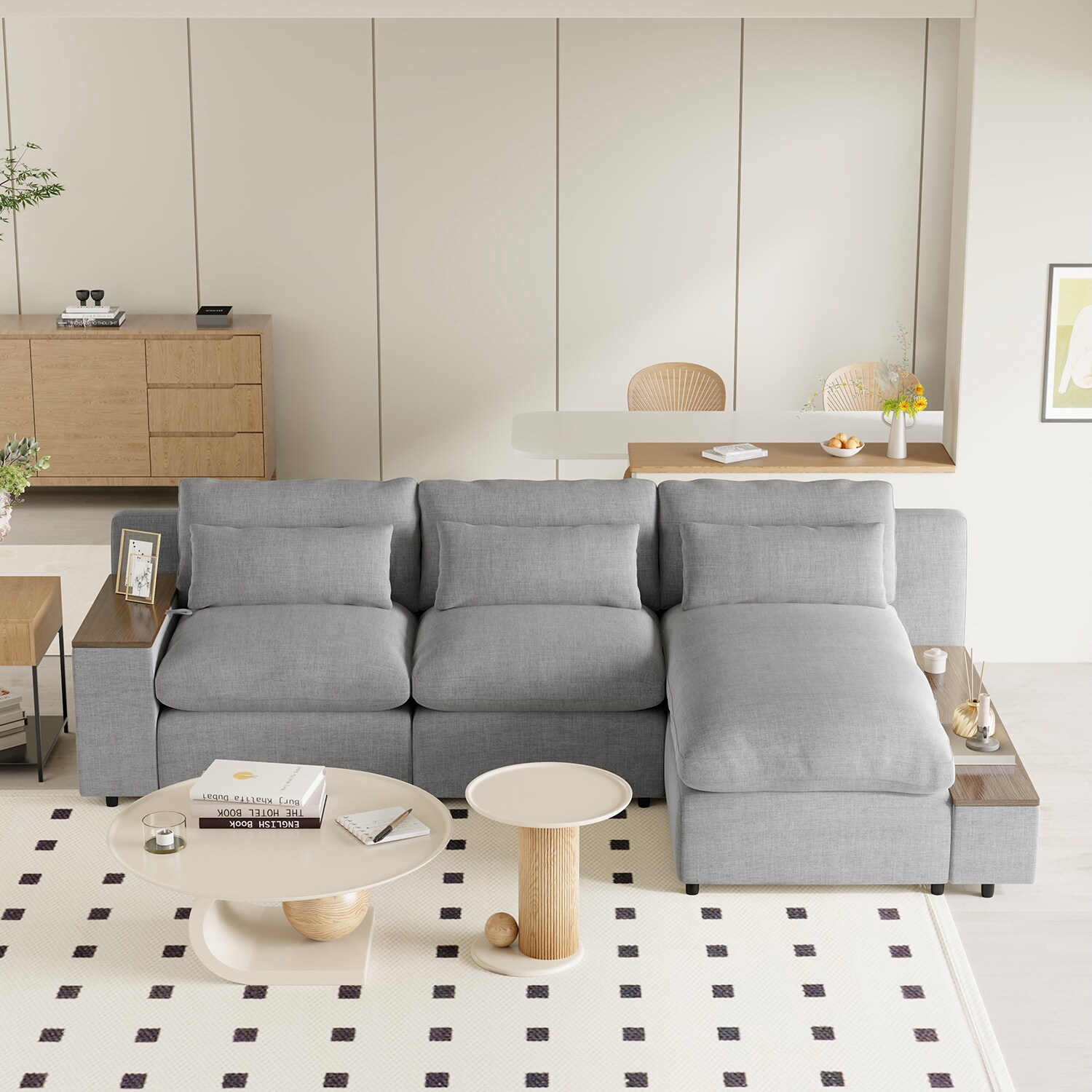 SINOFURN SYA370149BG Sofas-Loveseats - View #4