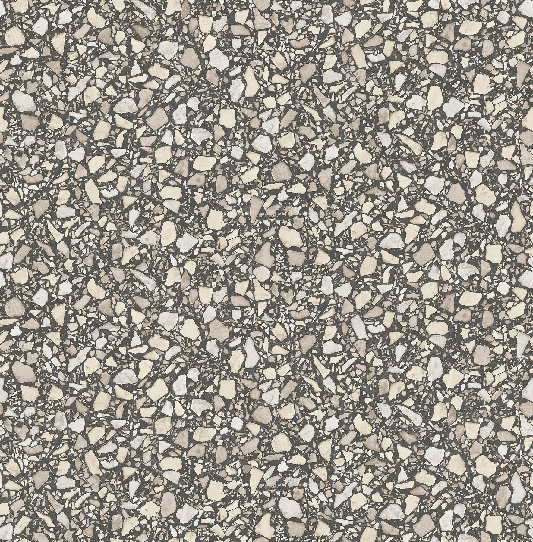 Fine Decor 2900-24958 Medley 56.4-Sq. Feet Black Non-woven Abstract Unpasted Wallpaper