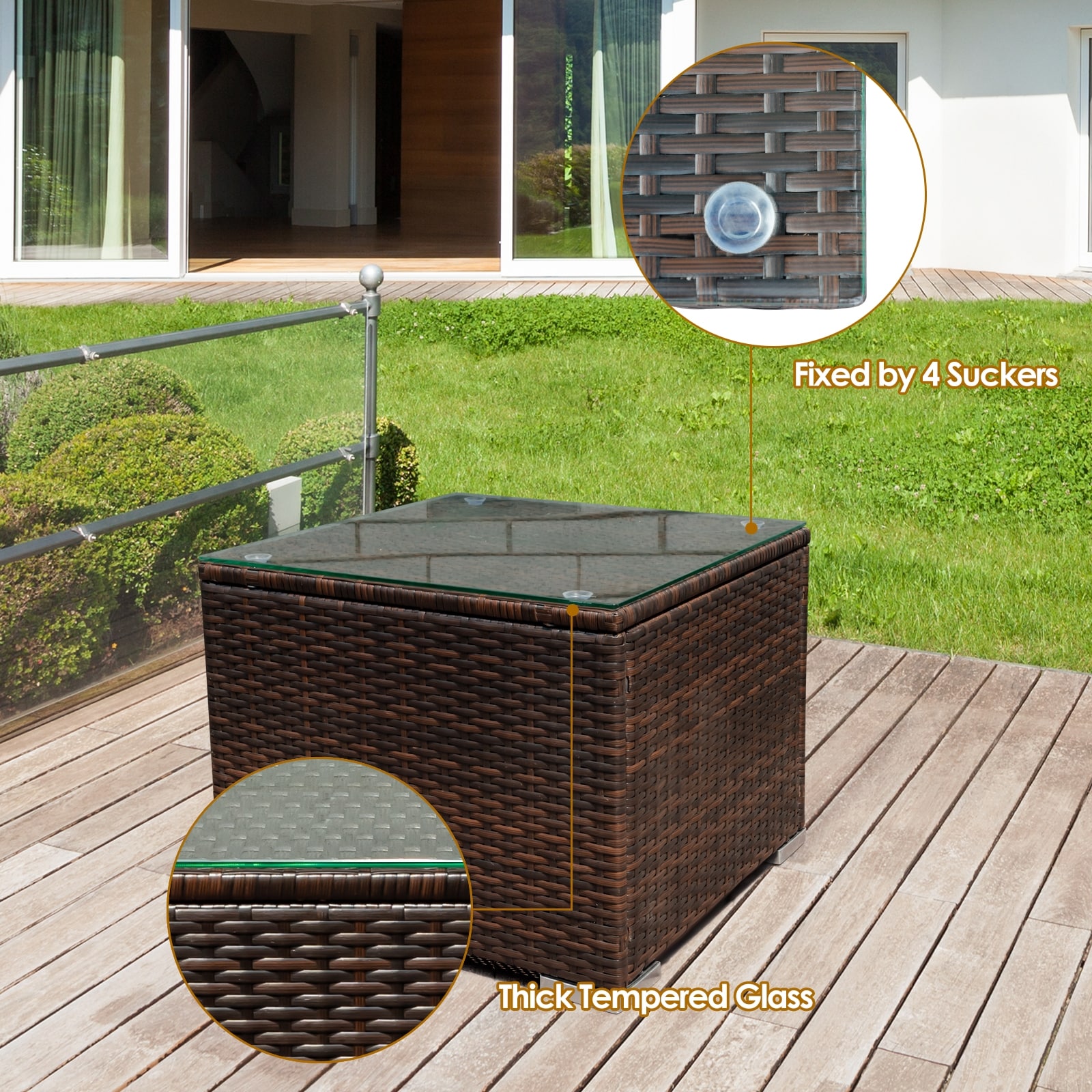 Volenca VOL-RQ825Q Patio-Conversation-Sets - View #6
