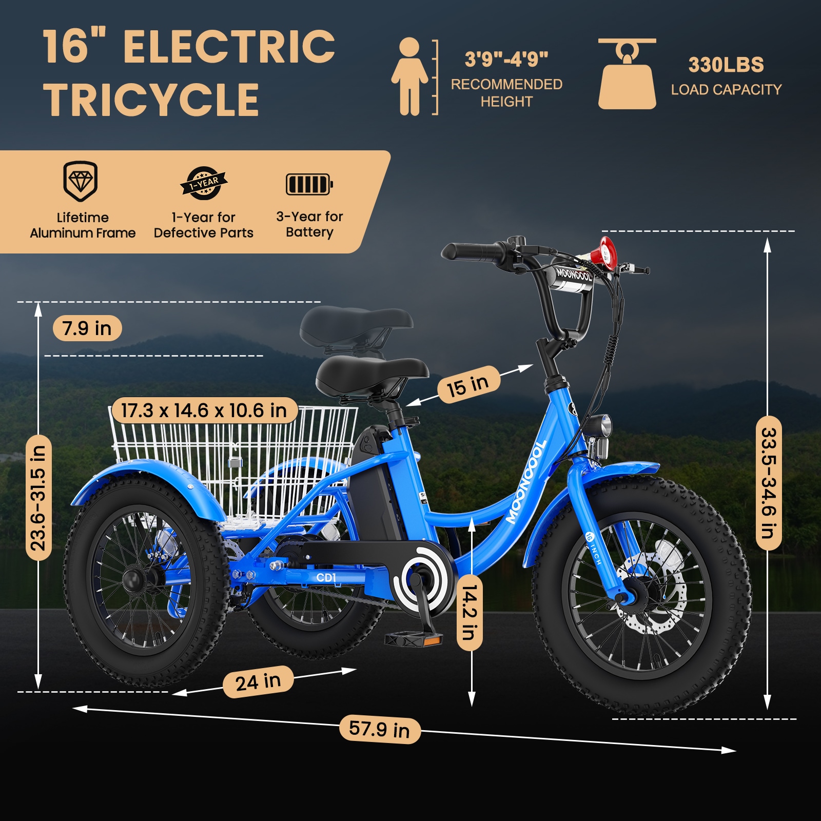Esazn SOLDC-CD1-BL-LYU bikes - View #10
